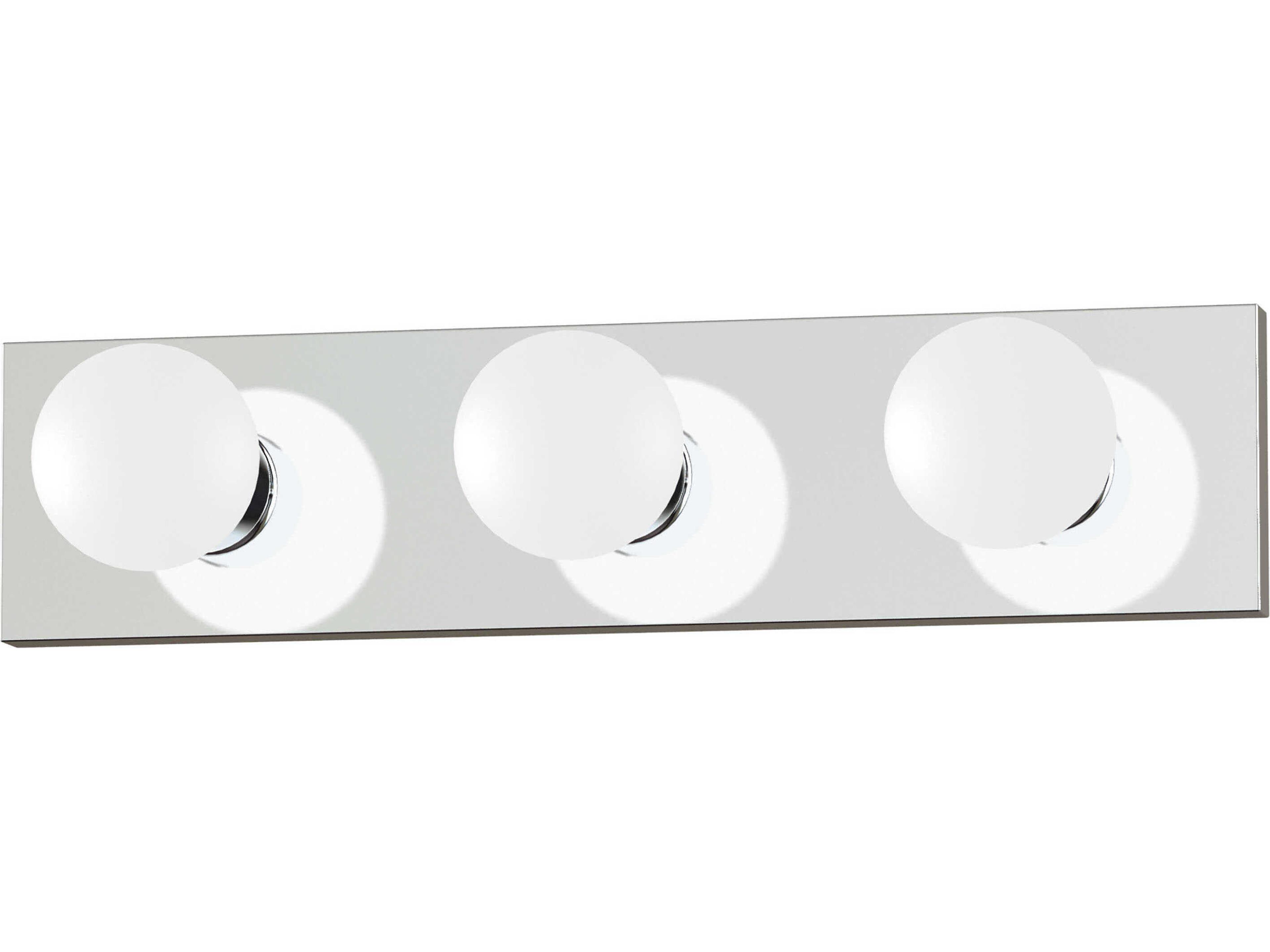 Essentials Polished Chrome Vanity Light