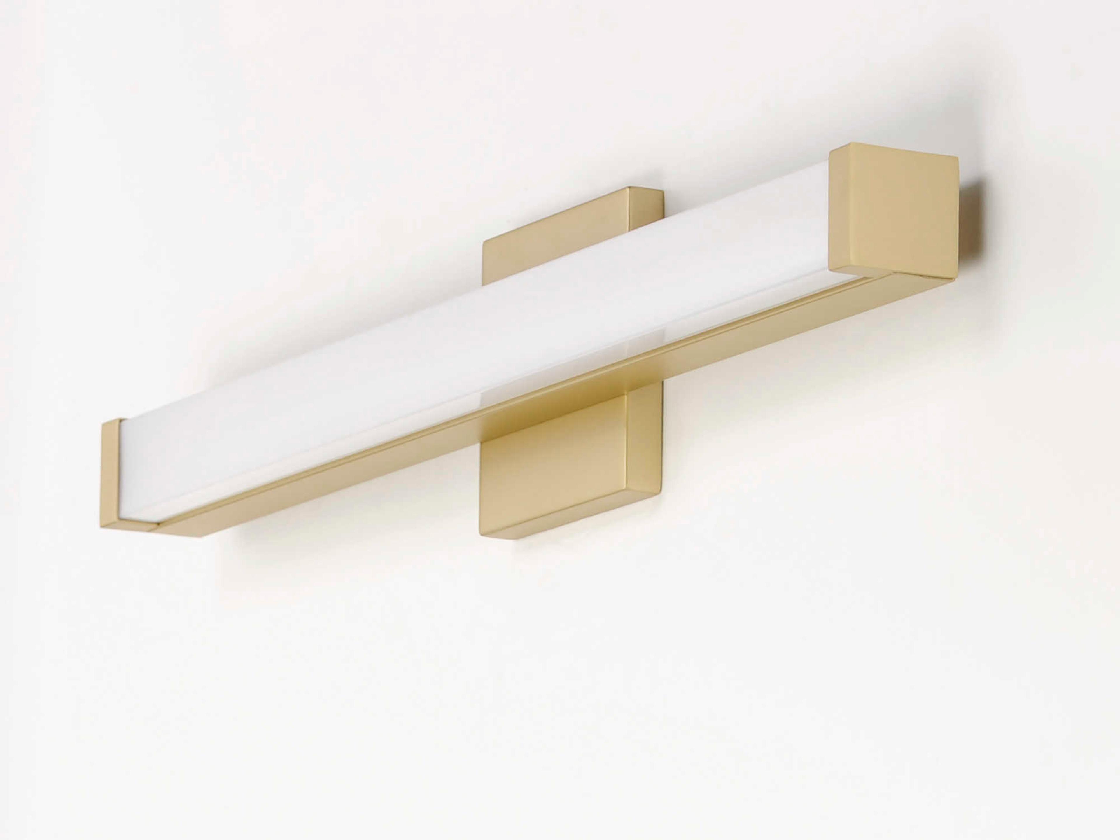 Maxim Lighting Spec 1-Light Gold LED Vanity Light