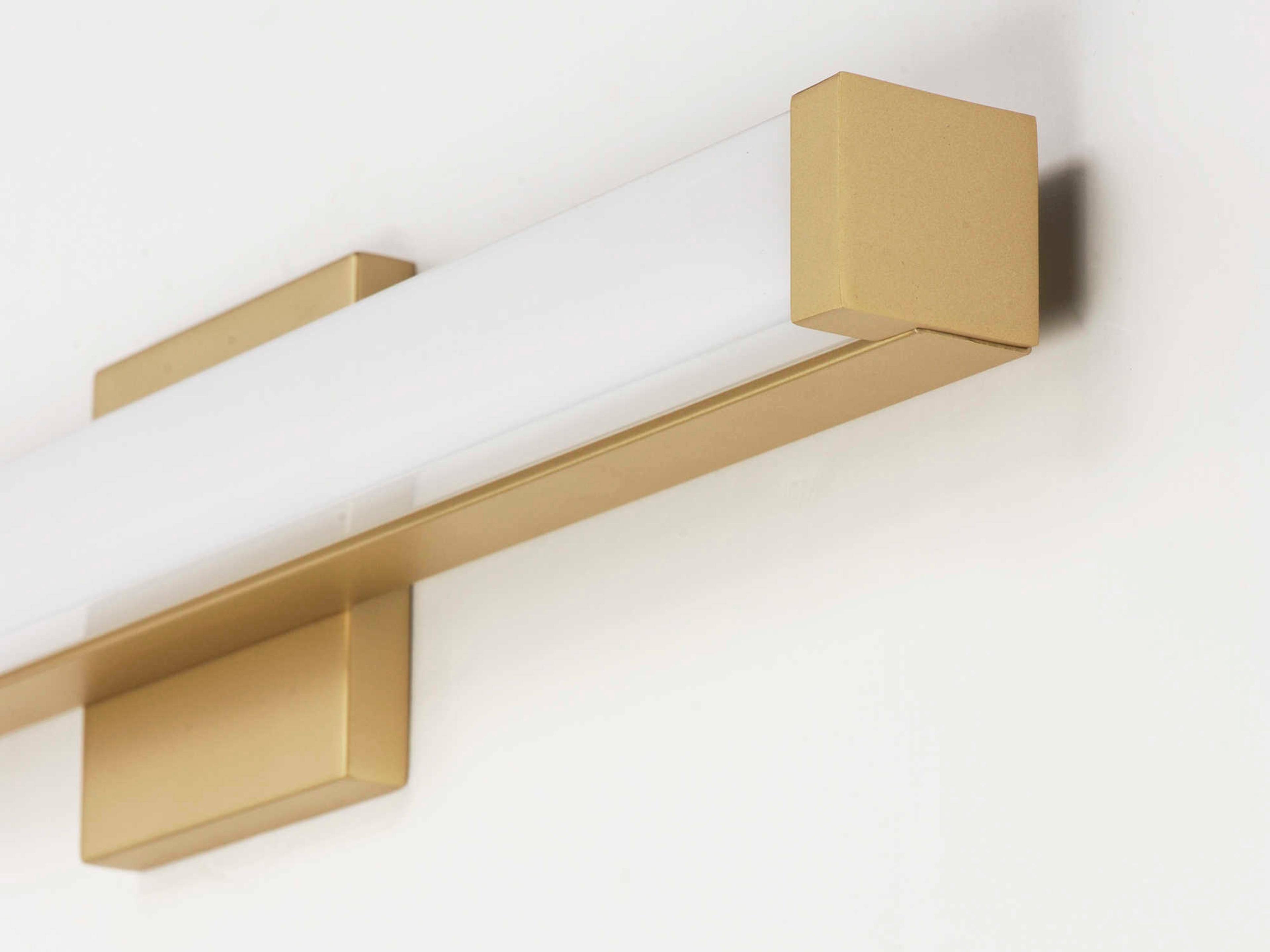 Maxim Lighting Spec 1-Light Gold LED Vanity Light