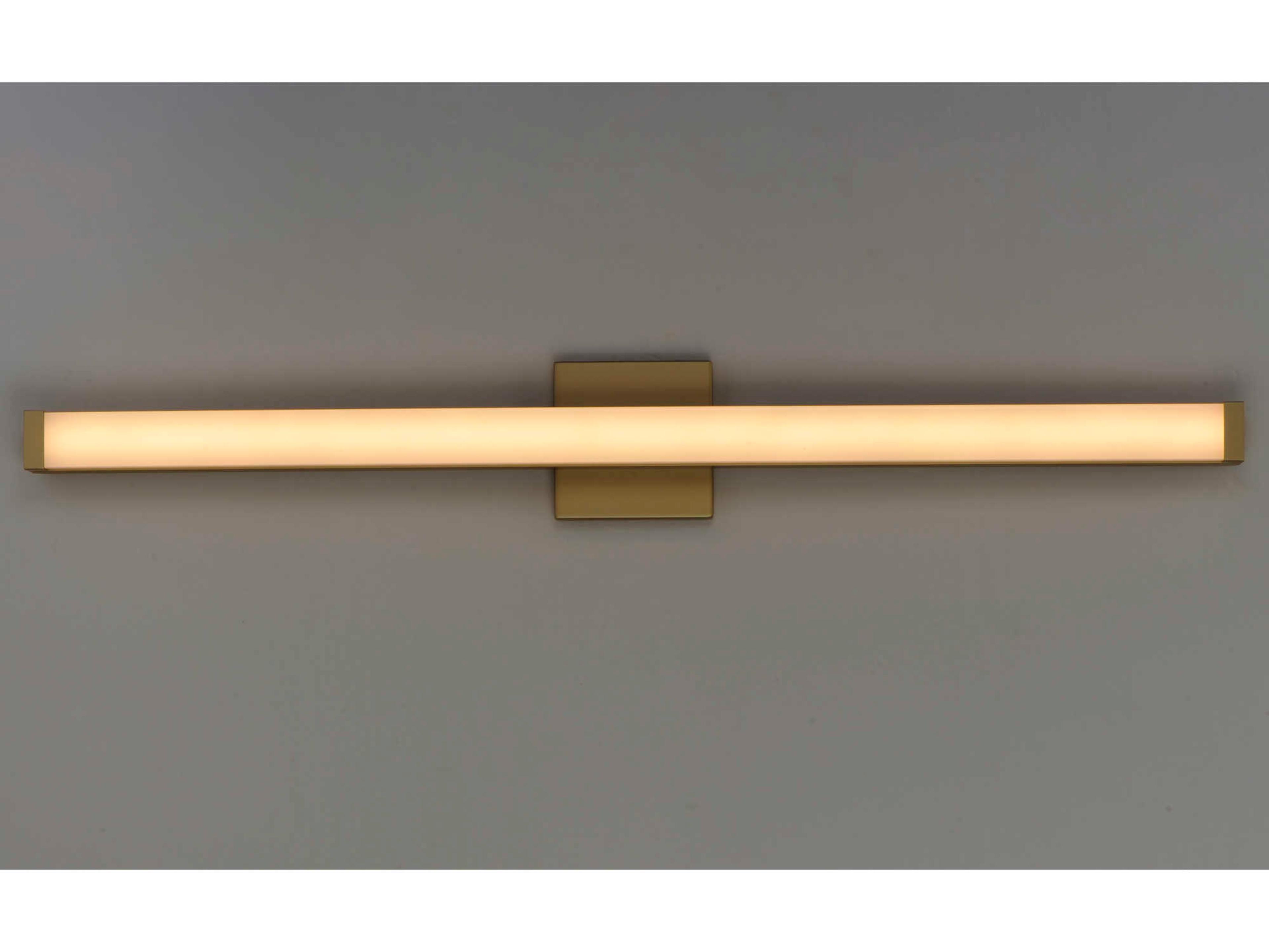 Maxim Lighting Spec 1-Light Gold LED Vanity Light