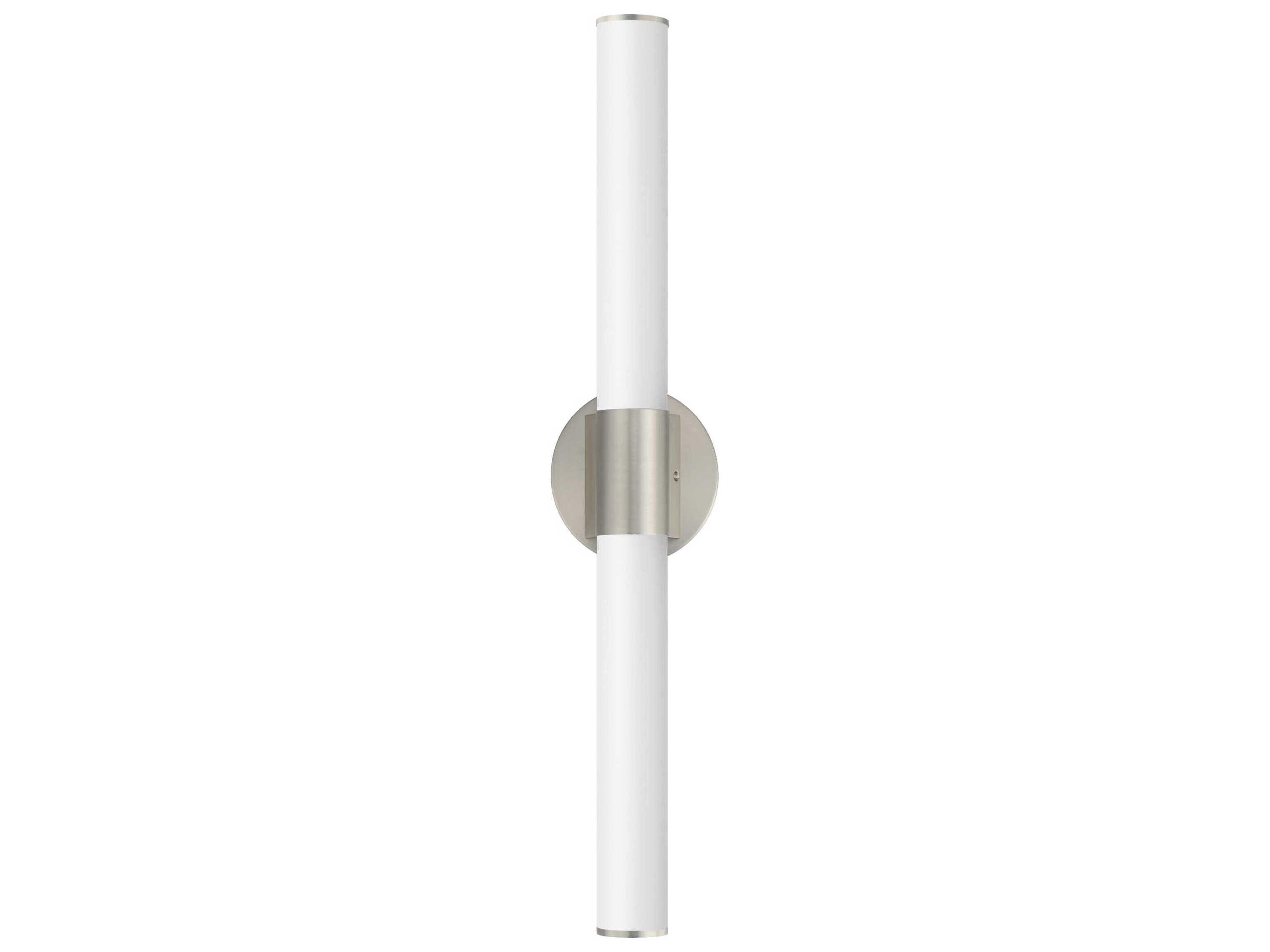Tubo 1-Light Satin Nickel Vanity Light
