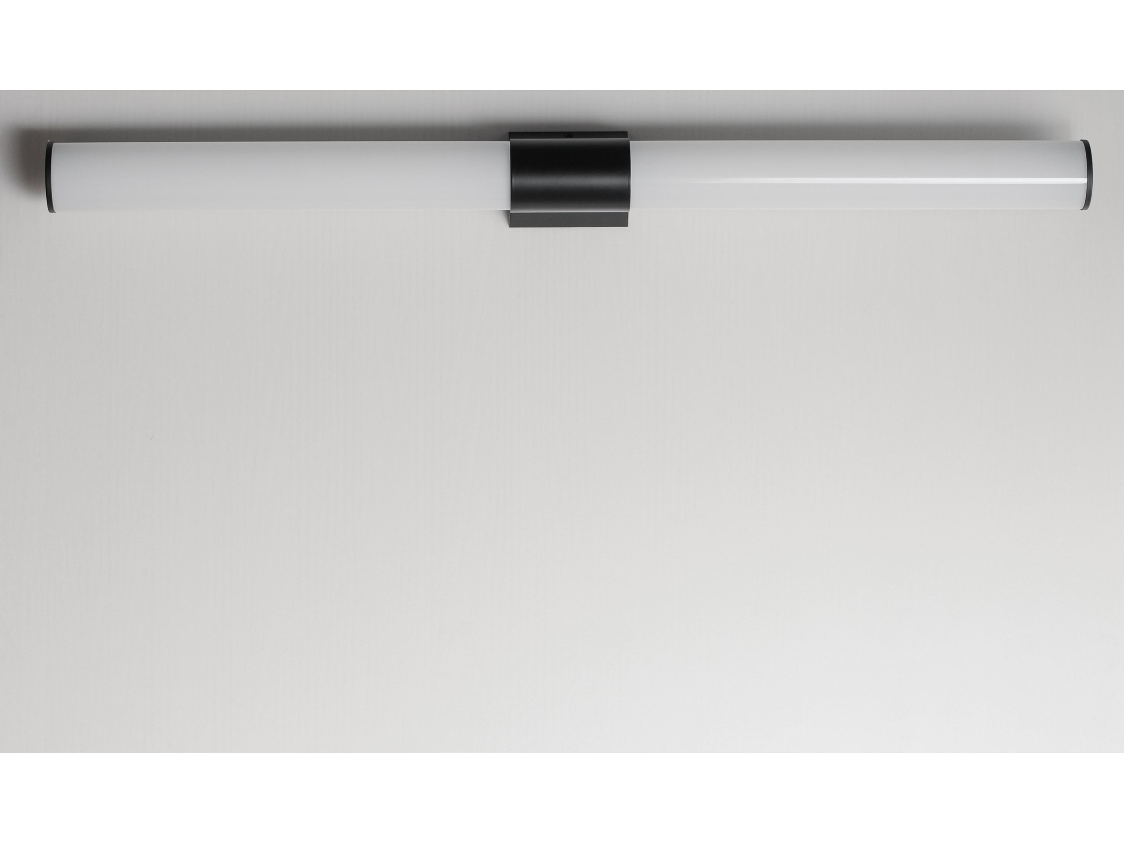 Maxim Lighting Tubo 1- Light Black Vanity