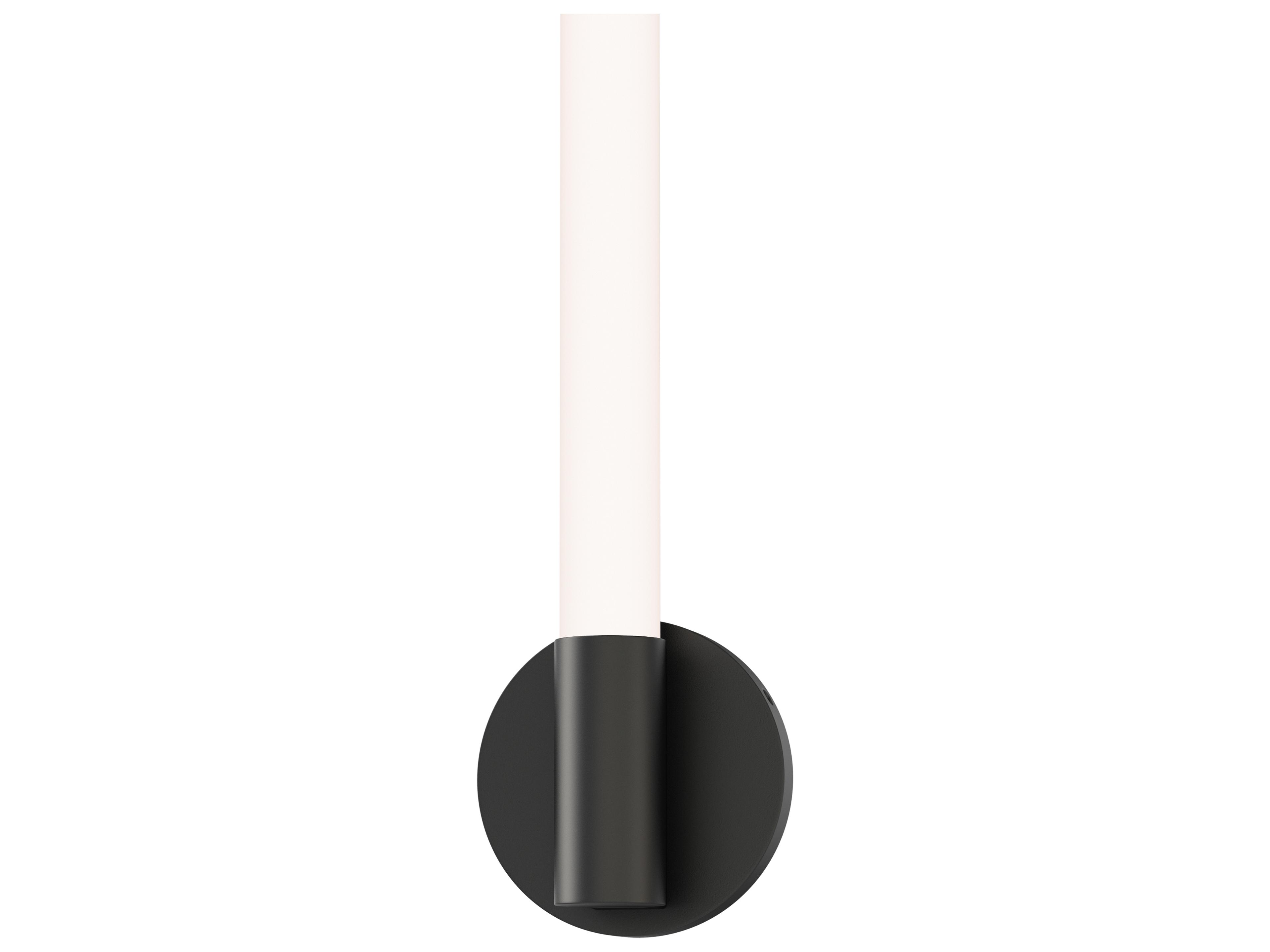 Tubi 1- Light Black Wall Sconce