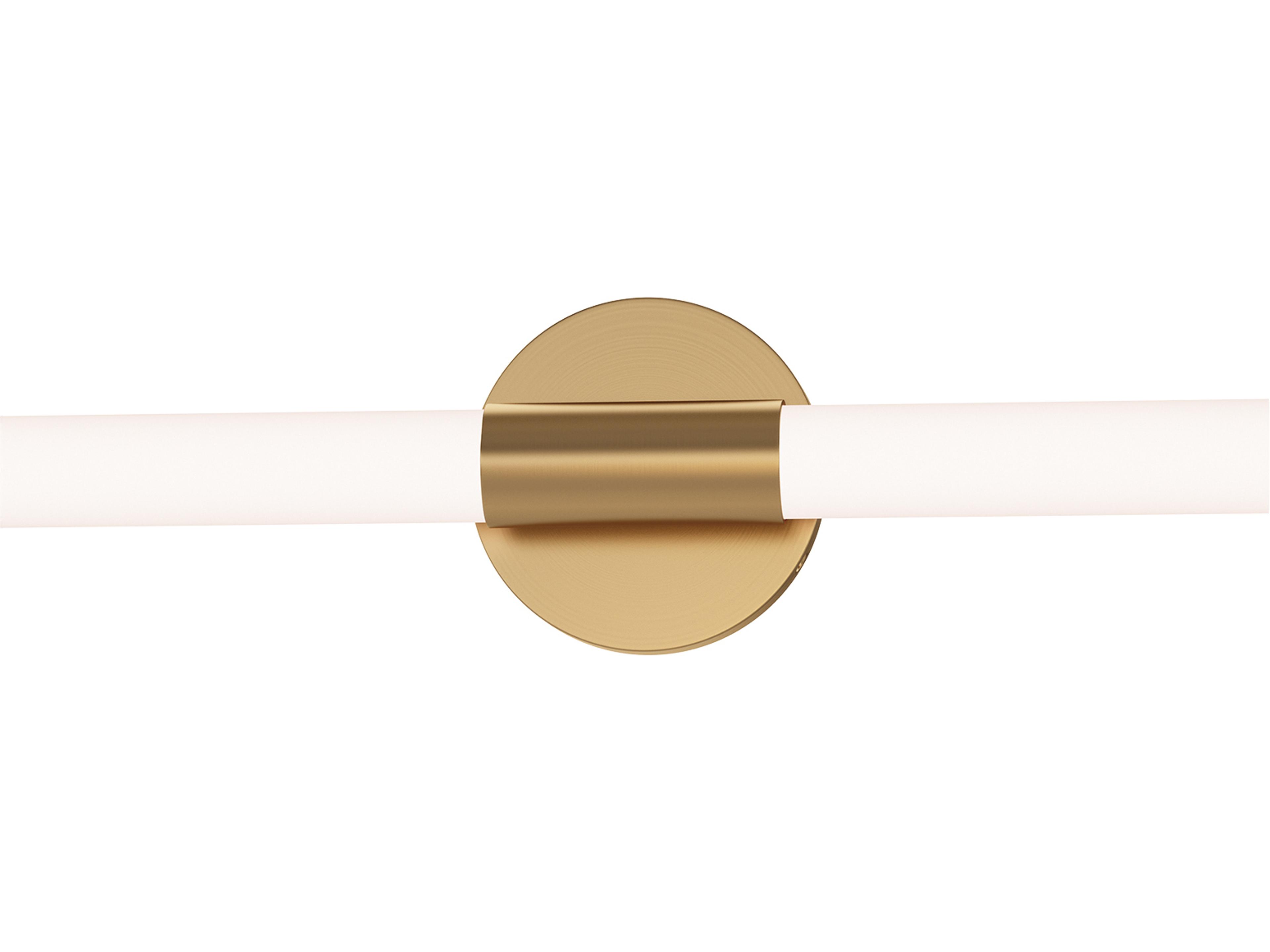 Tubi 1- Light Natural Aged Brass Vanity