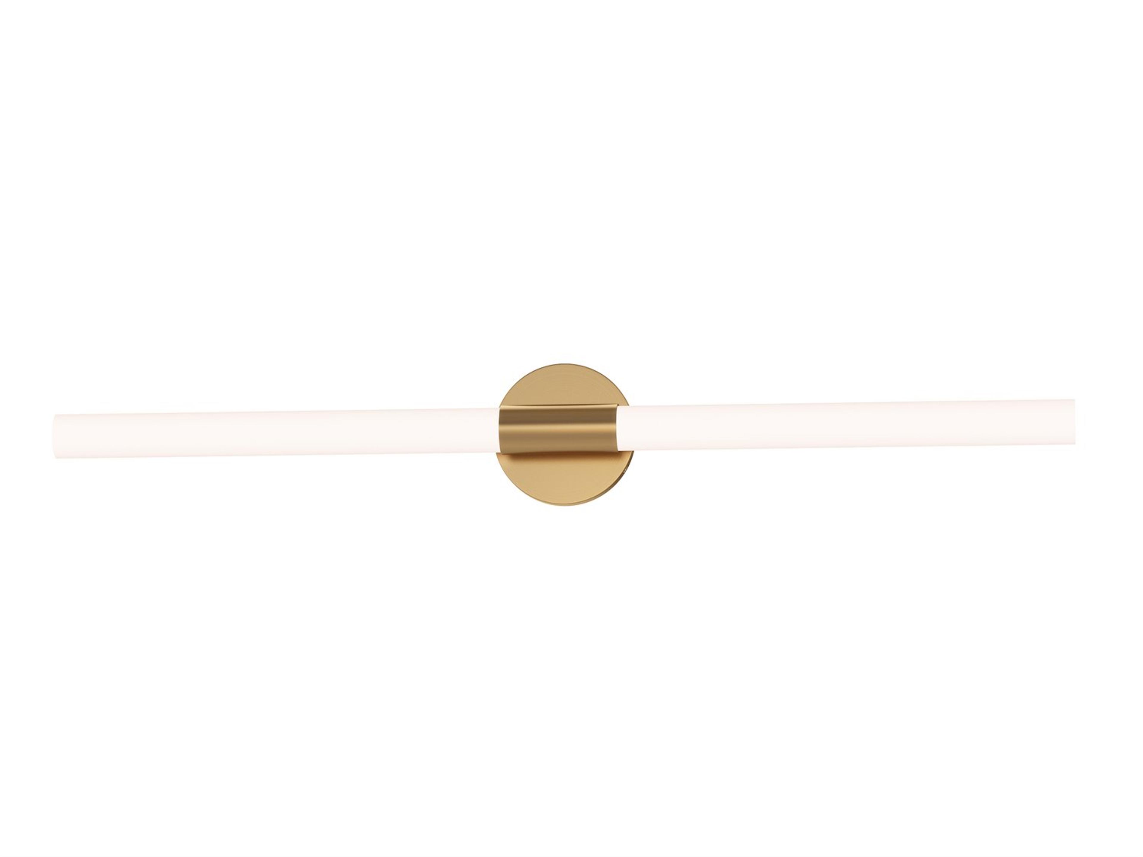 Tubi 1- Light Natural Aged Brass Vanity