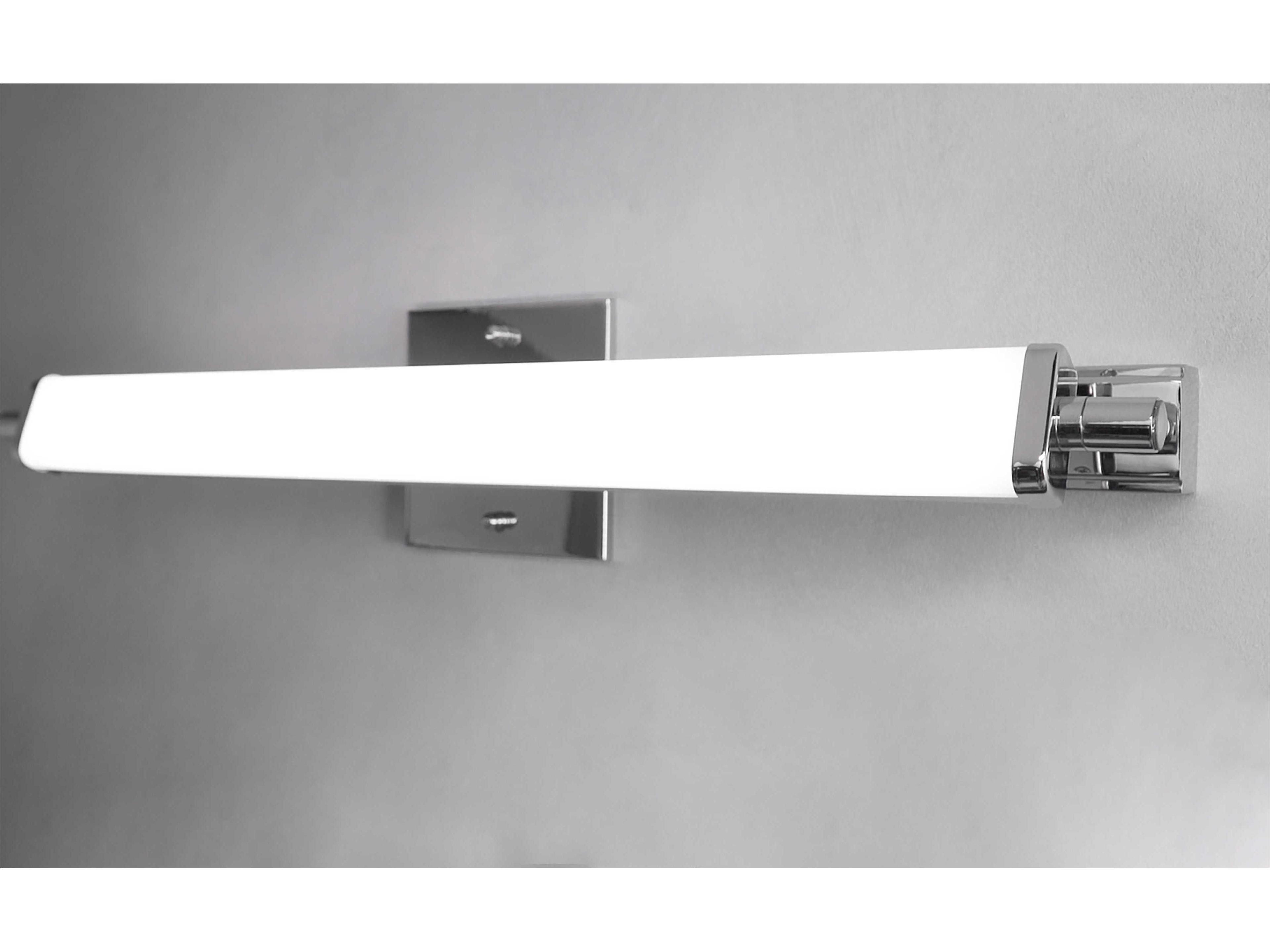 Maxim Lighting Director 1-Light Polished Chrome Glass LED Vanity Light