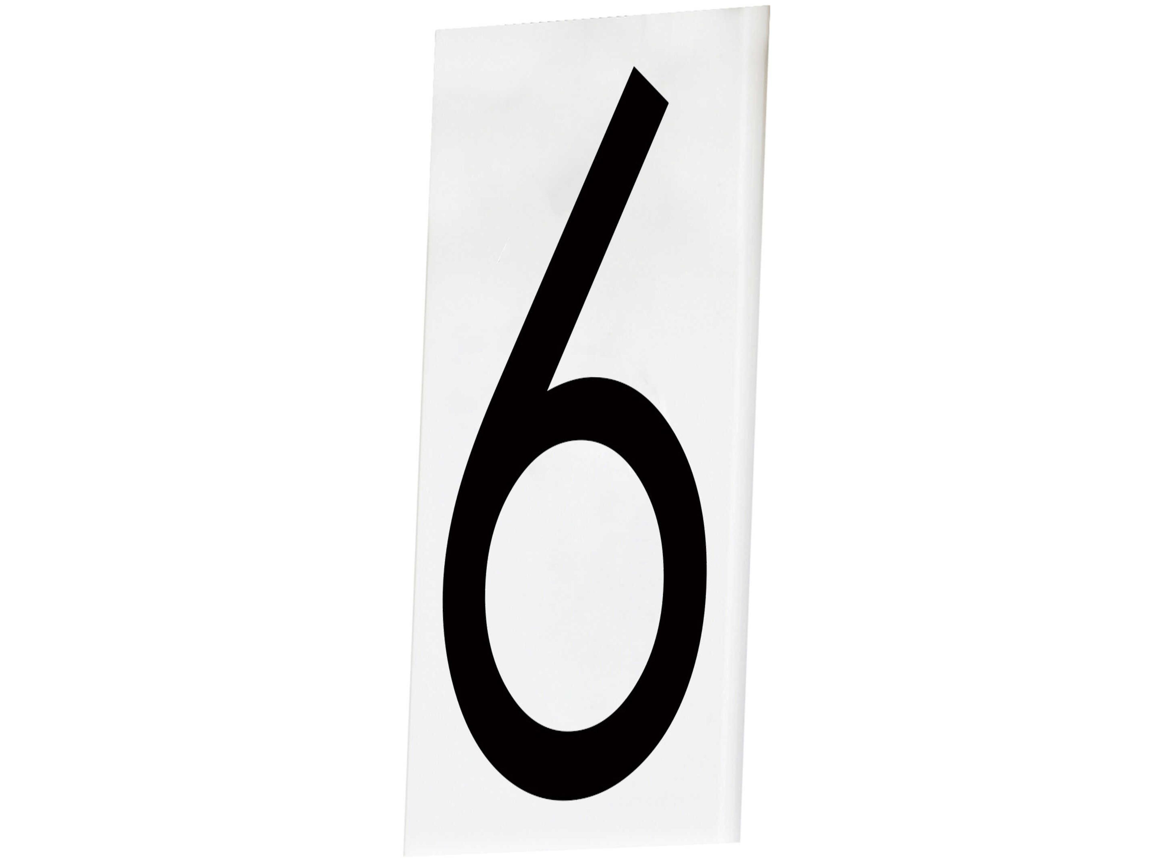 Address Singleton House Number-6/9 Wall Plate