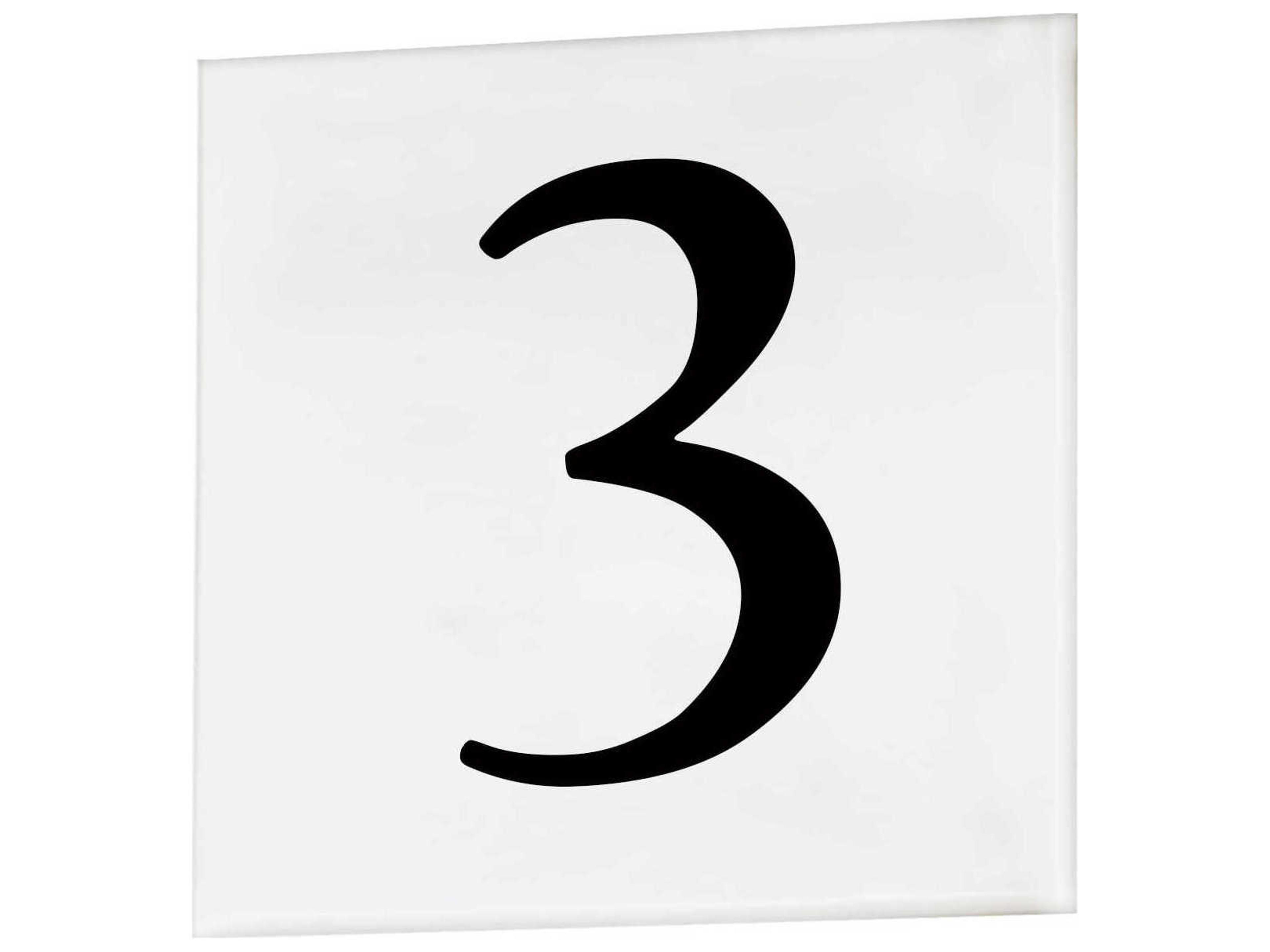 Address Serif-3 Square Tile