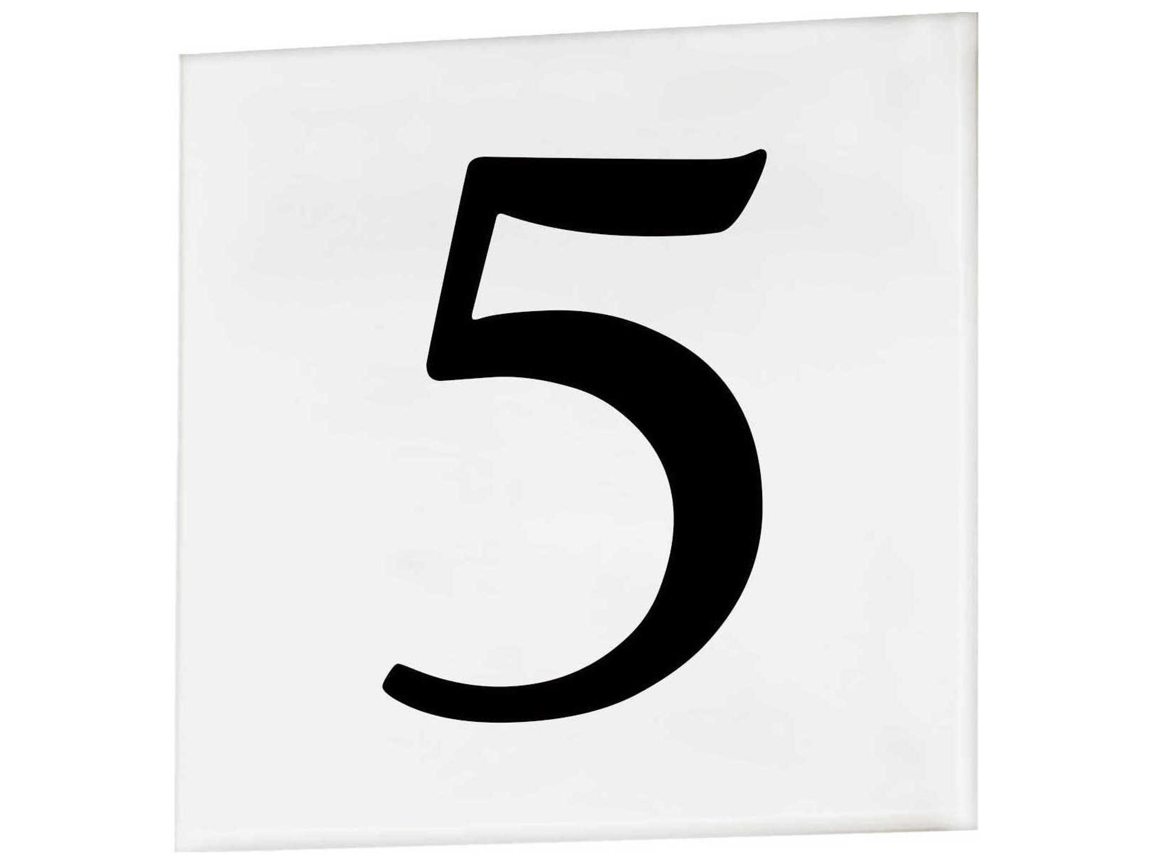 Address Serif-5 Square Tile