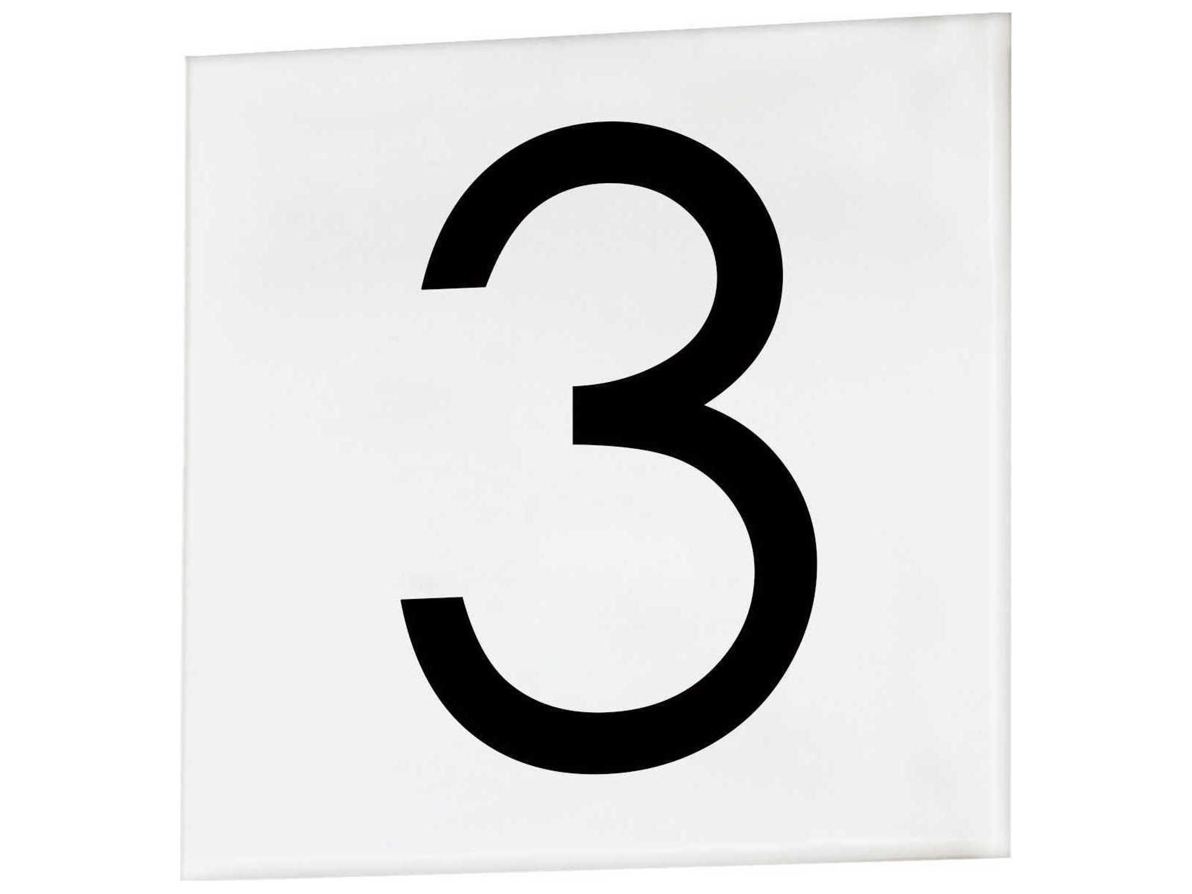 Address Sans Serif-3 Square Tile