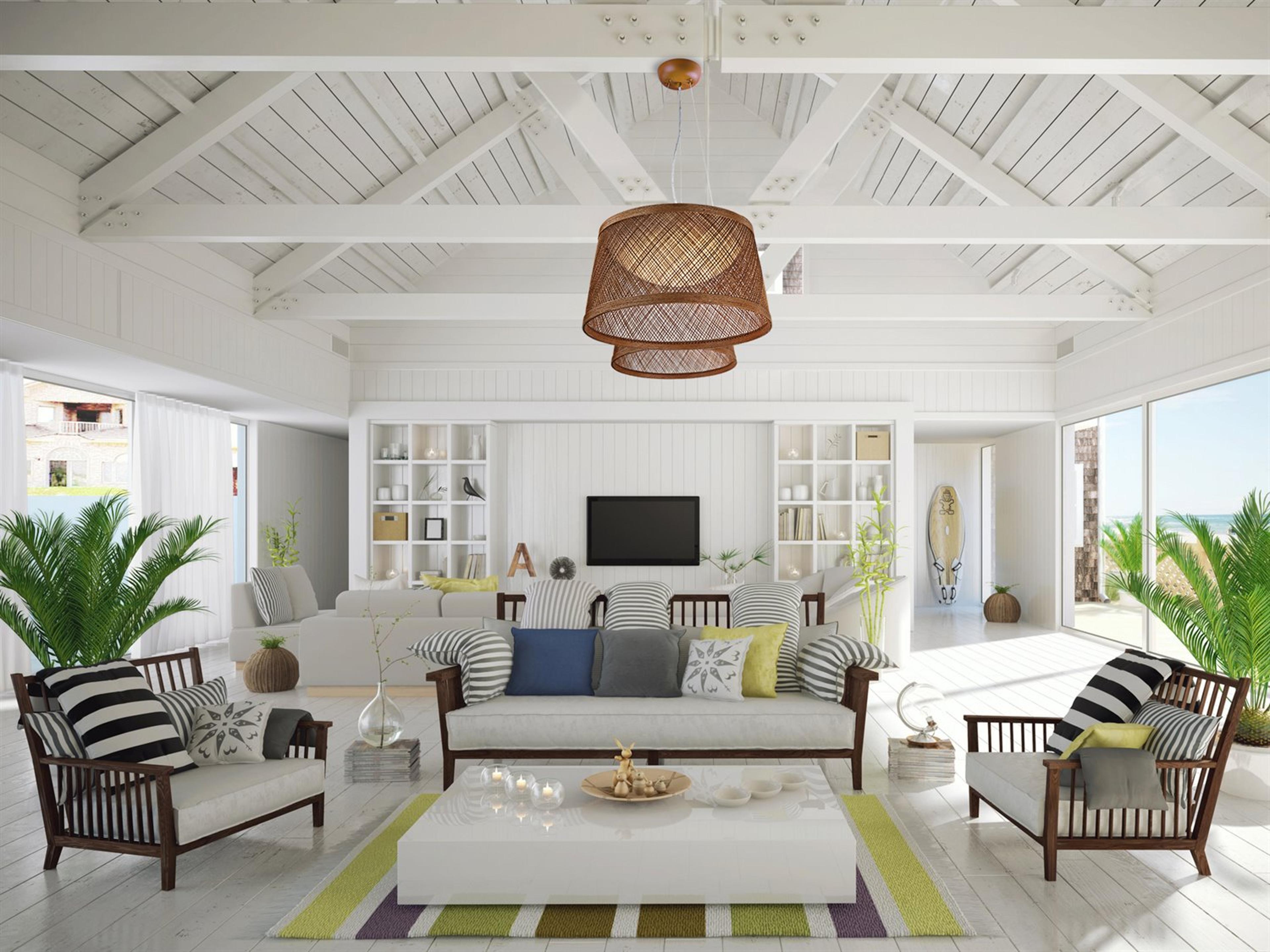 Maxim Lighting Bahama 1-Light Natural Brown LED Empire Pendant