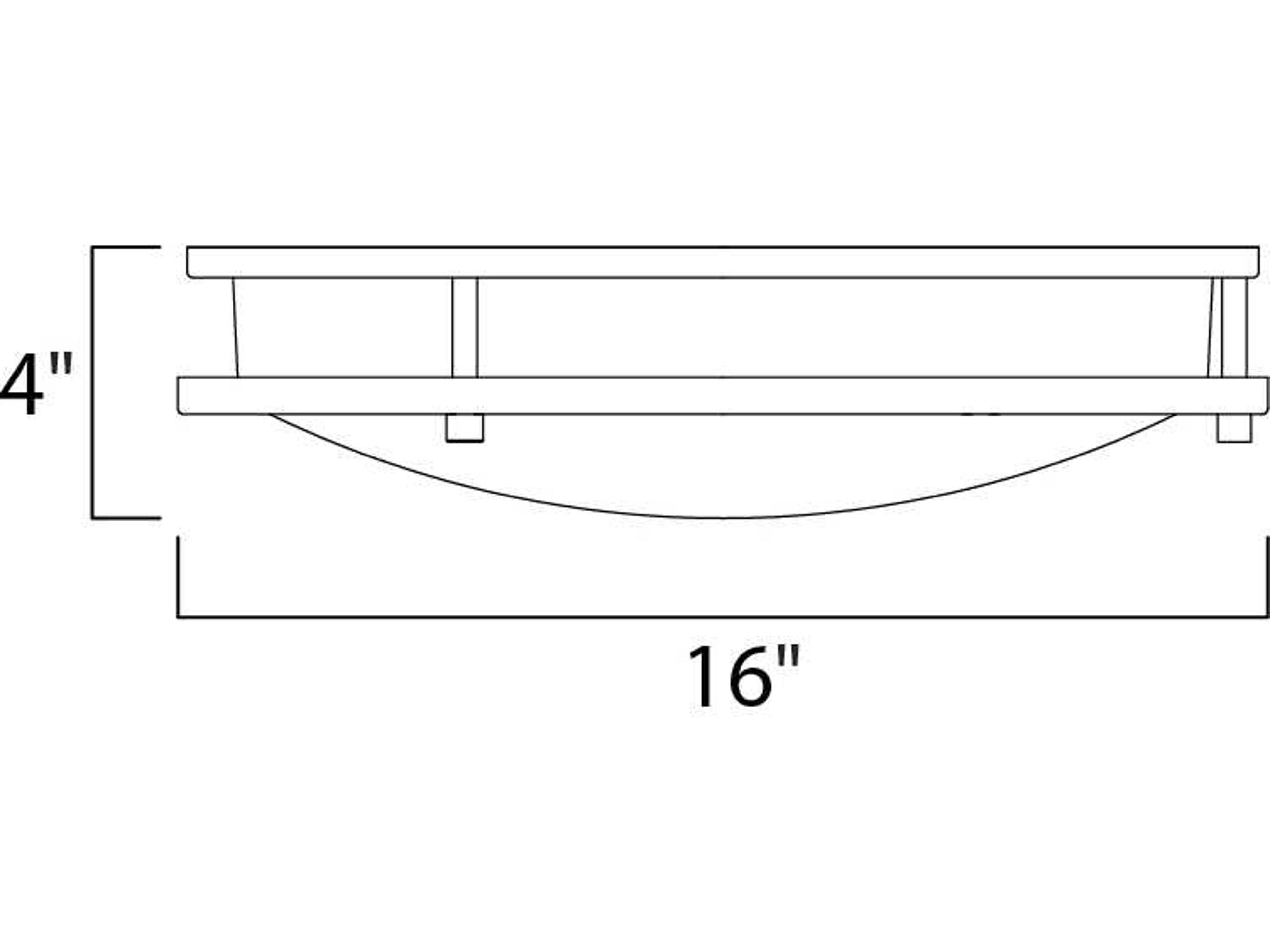 Maxim Lighting Satin Nickel Glass LED Round Flush Mount