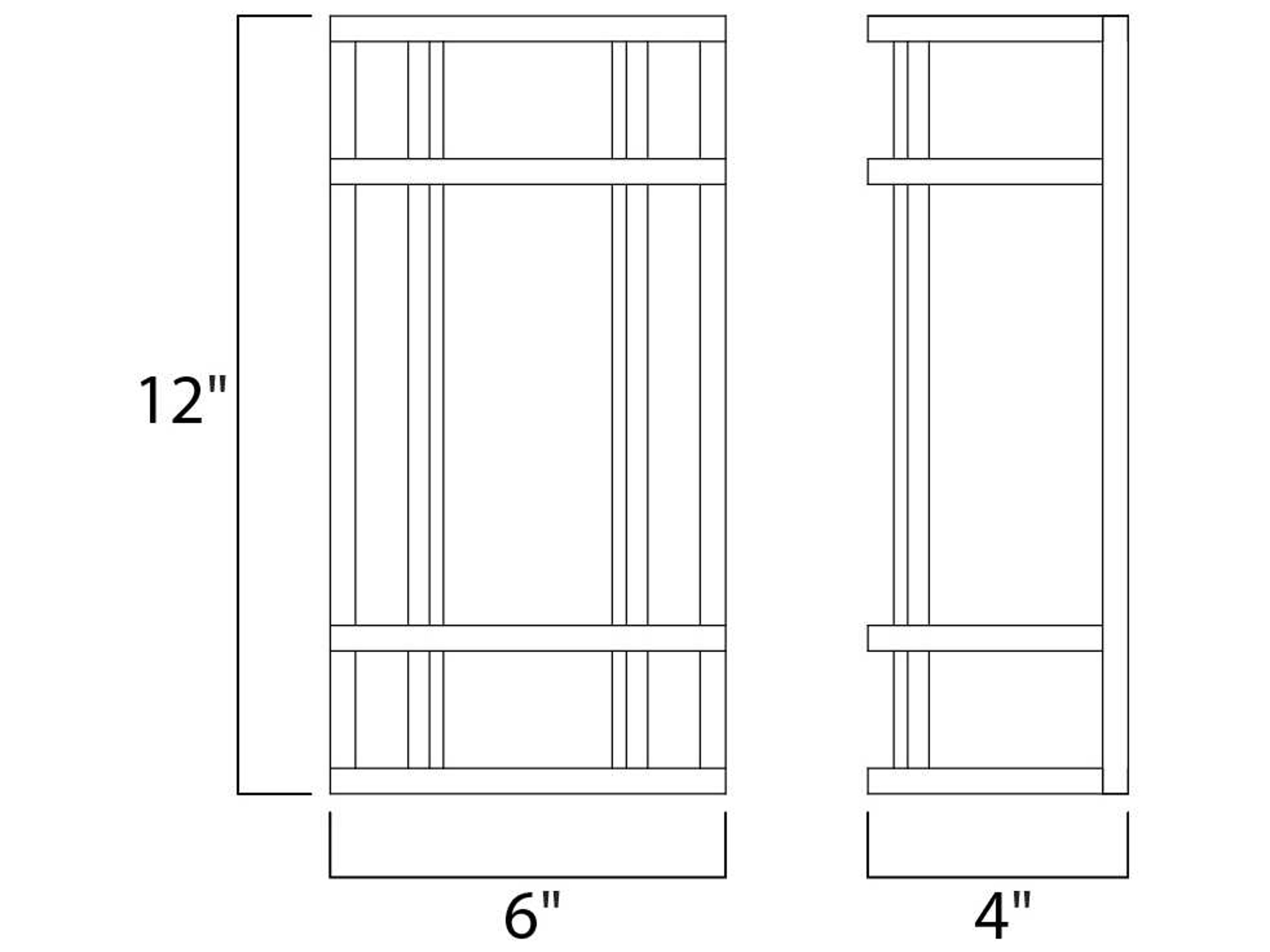 Maxim Lighting Moon Ray LED Outdoor Wall Light