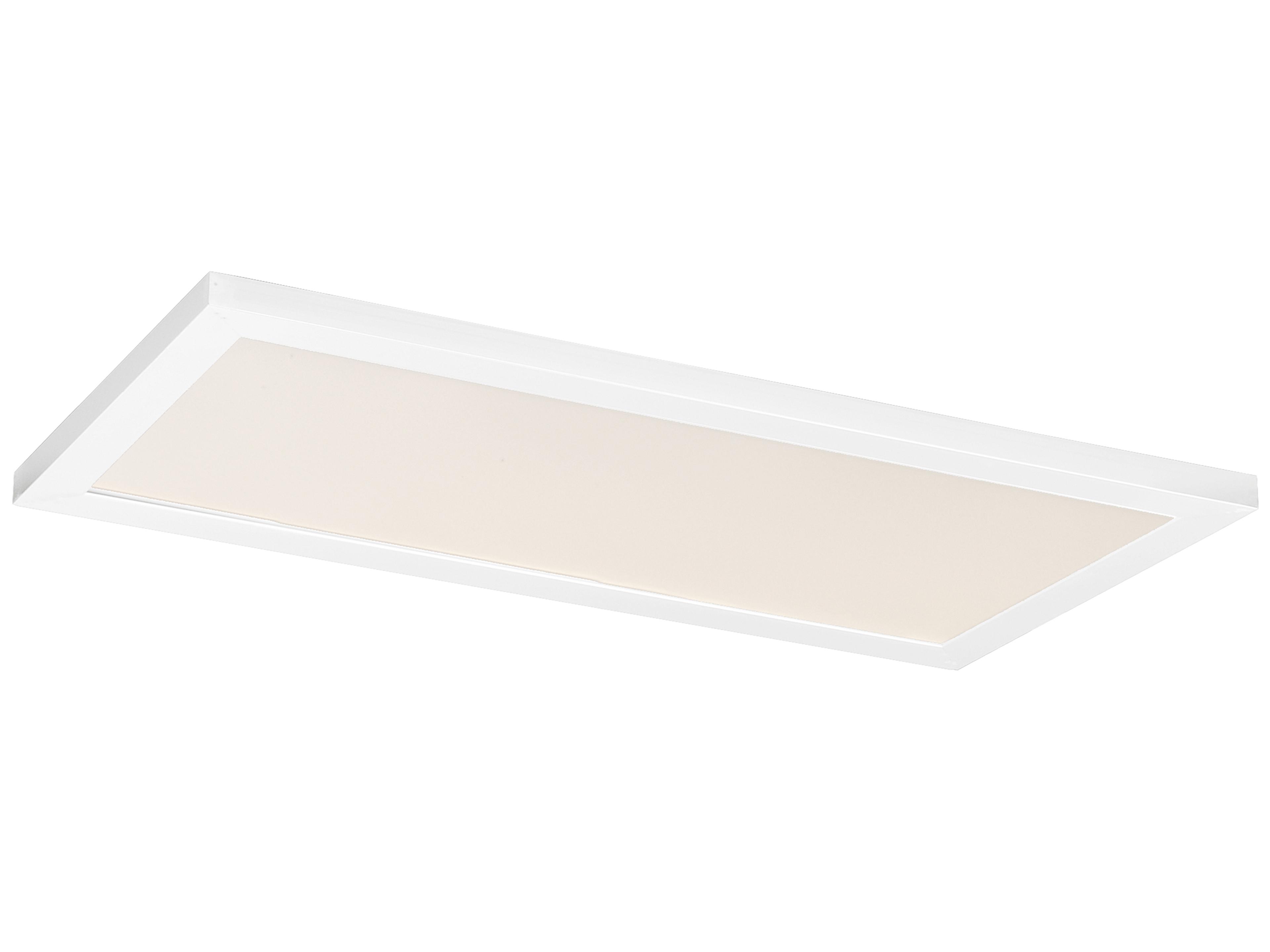 Sky 1-Light White Flush Mount