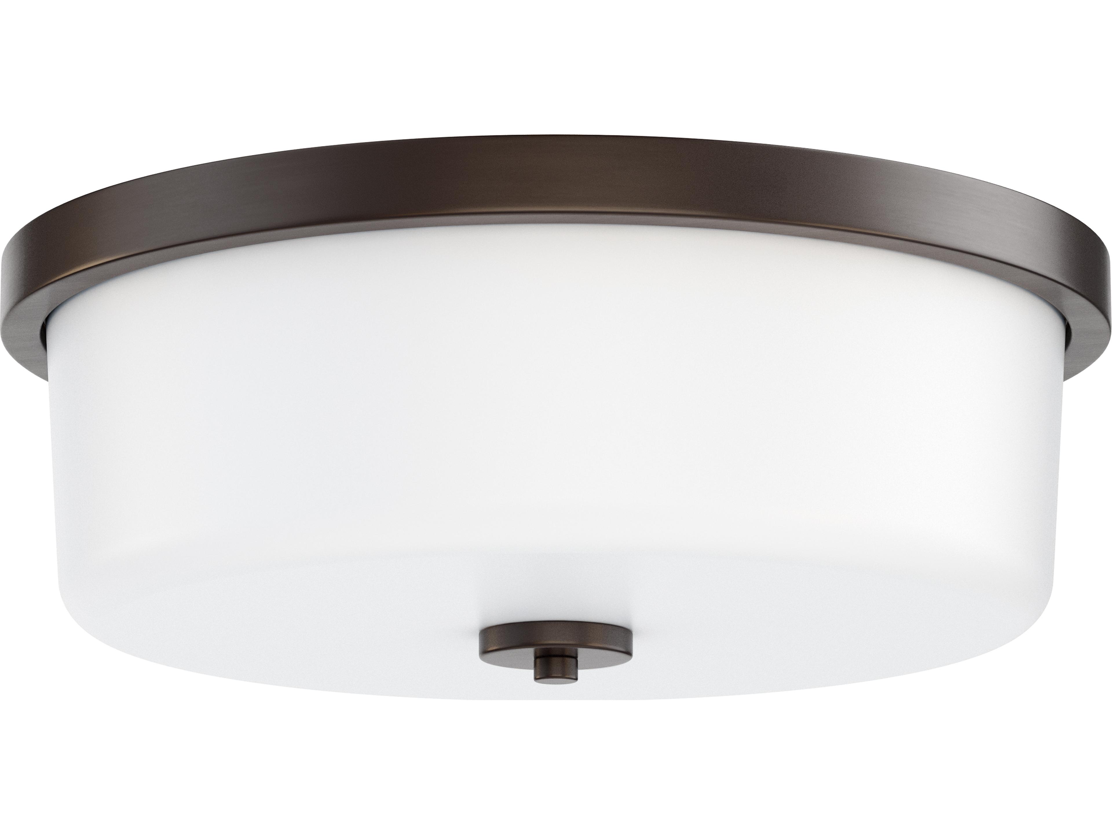 Fuller 3- Light Oil Rubbed Bronze Drum Flush Mount