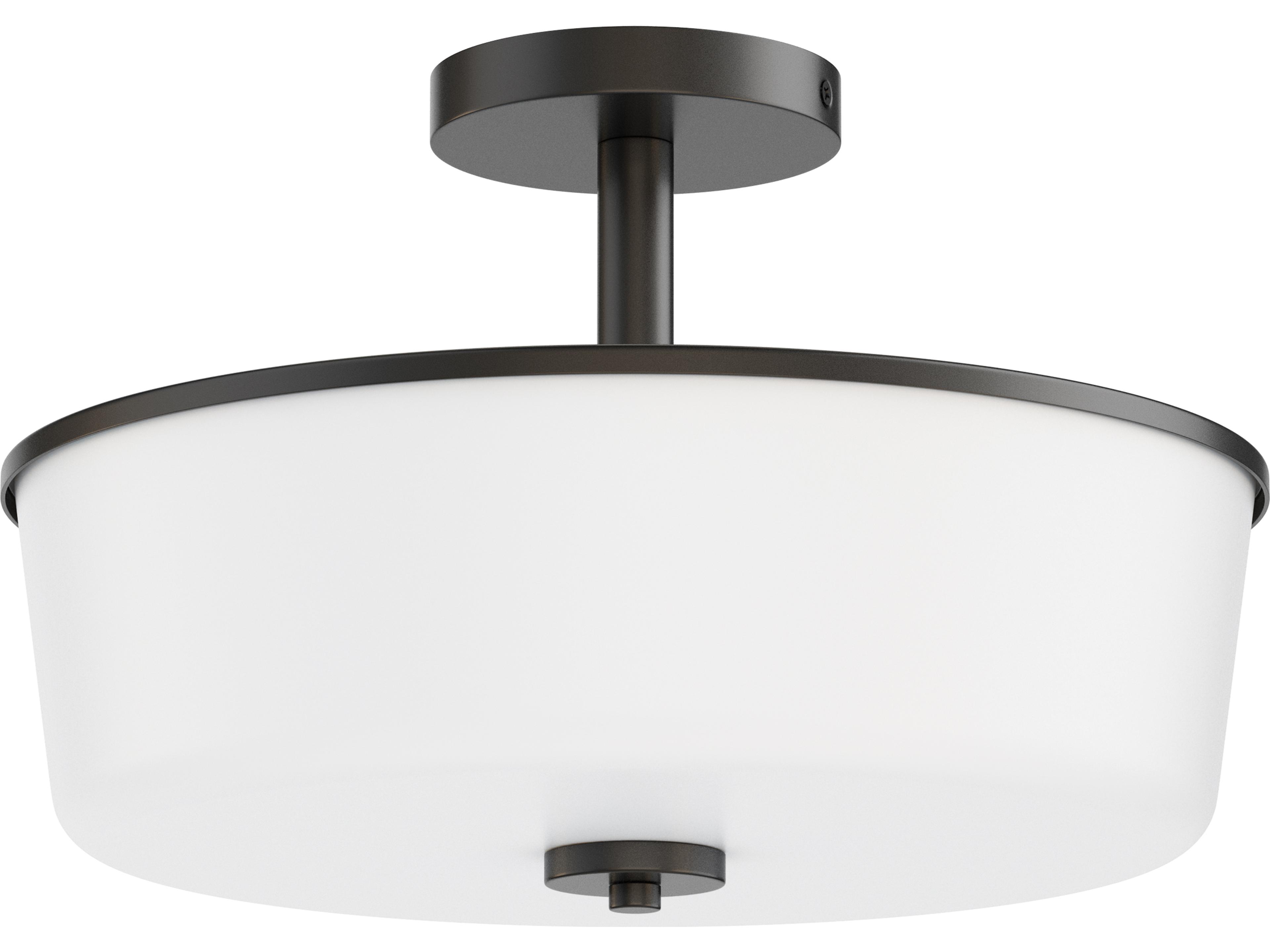 Fuller 3- Light Black Drum Pendant
