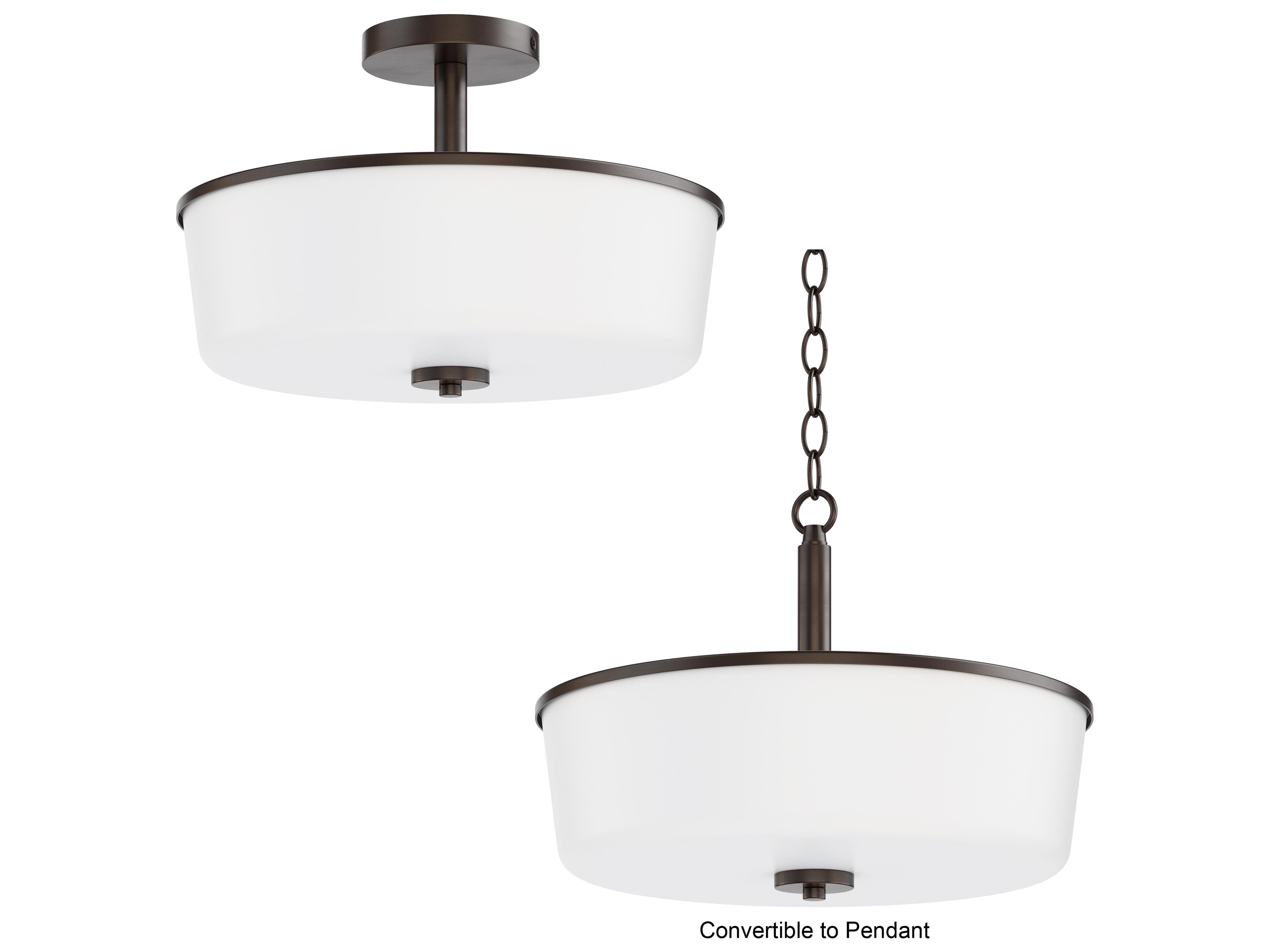 Maxim Lighting Fuller 3- Light Oil Rubbed Bronze Drum Pendant