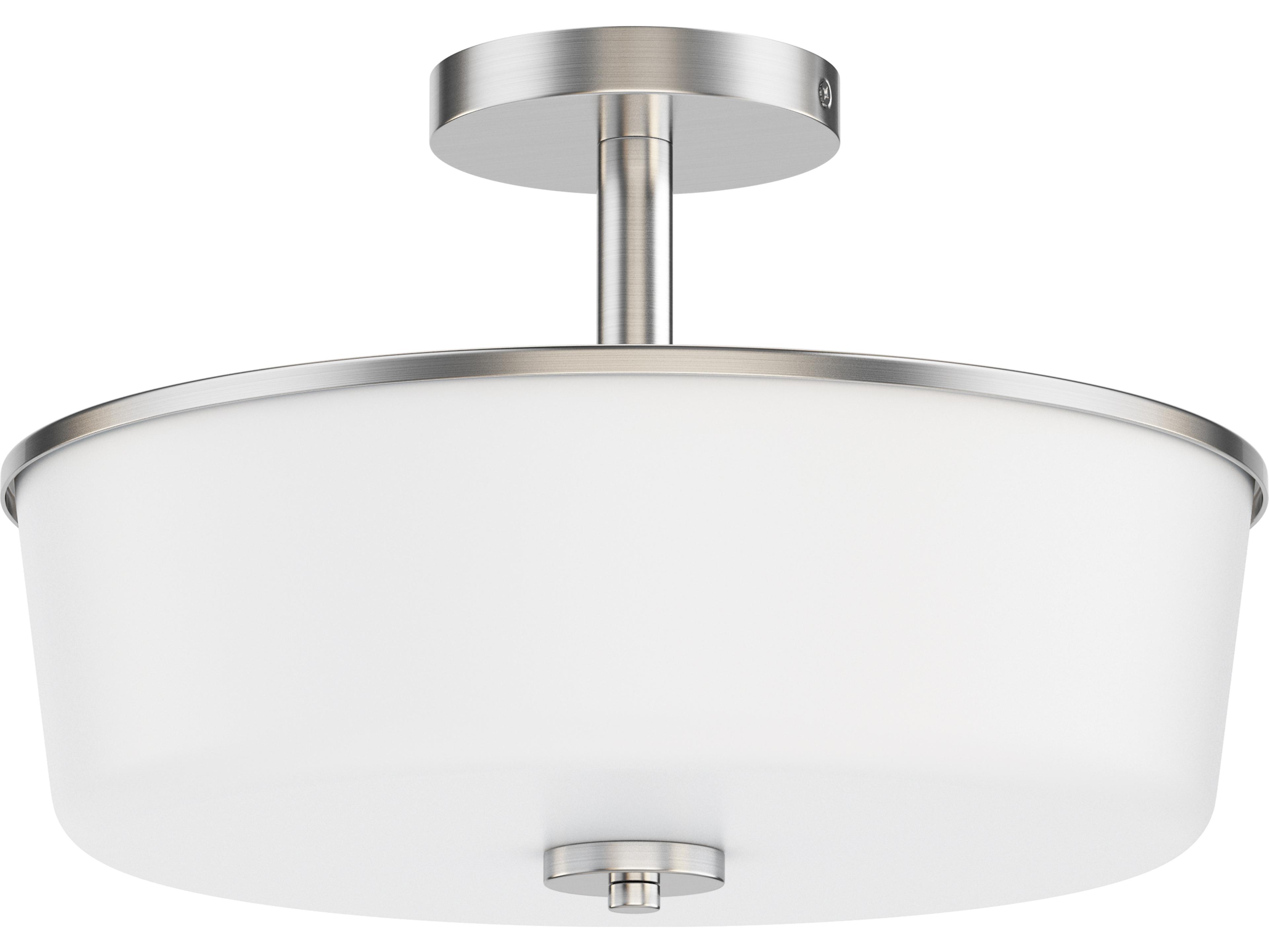 Fuller 3- Light Satin Nickel Drum Pendant