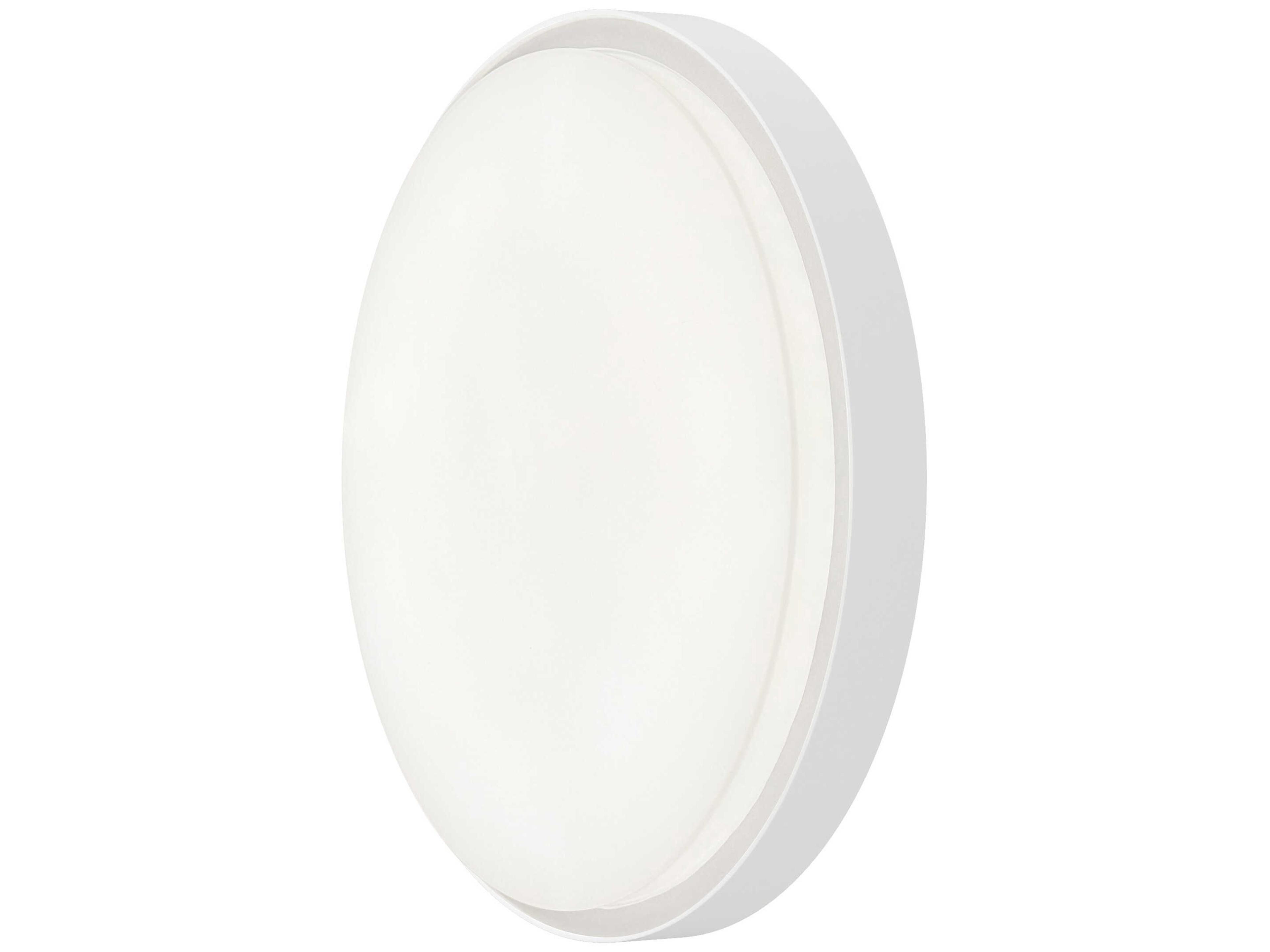Maxim Lighting Float 1-Light White Round Flush Mount