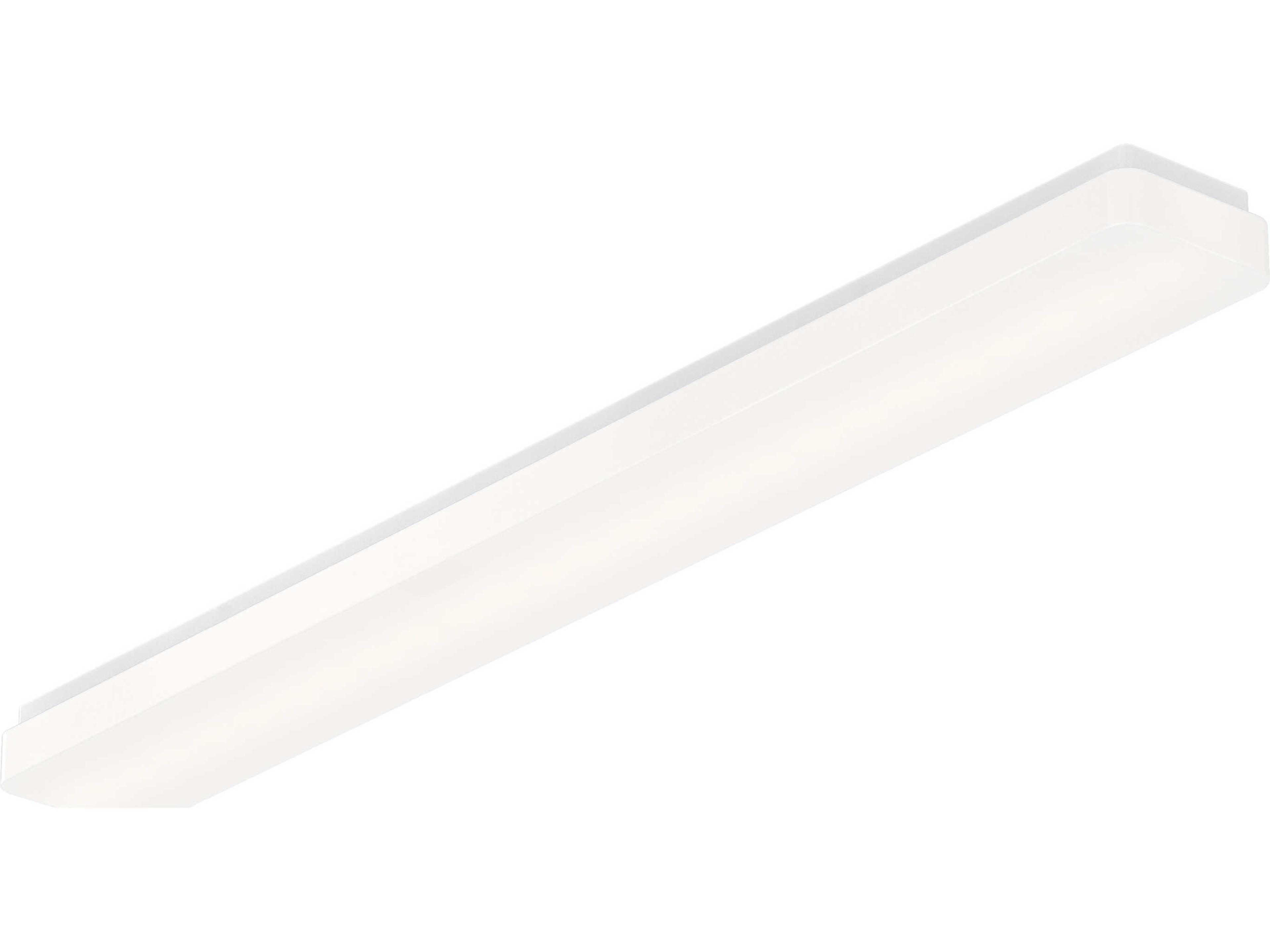 Cloud 1-Light White Linear Flush Mount