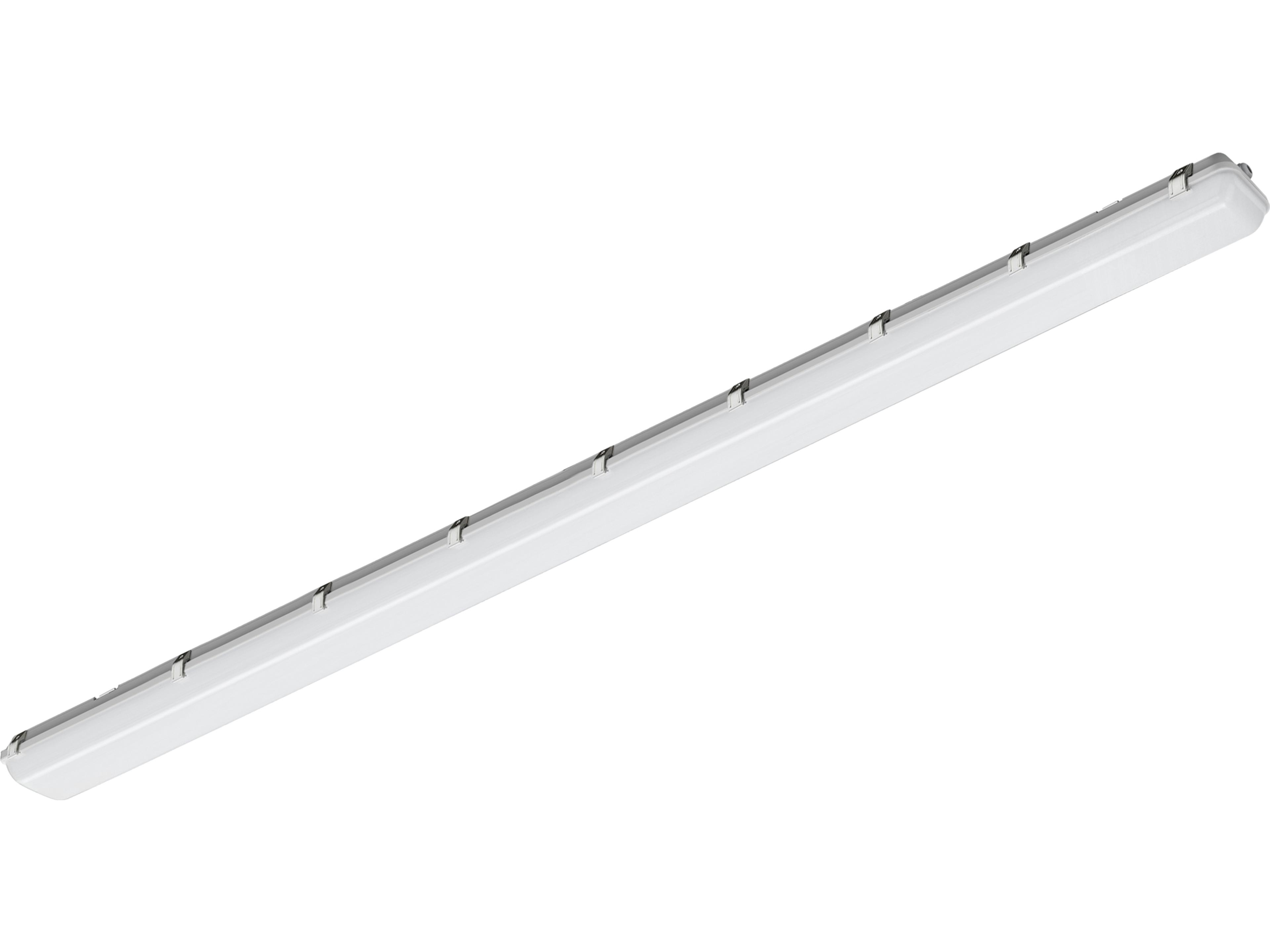 Vaportight 1- Light White LED Linear Flush Mount