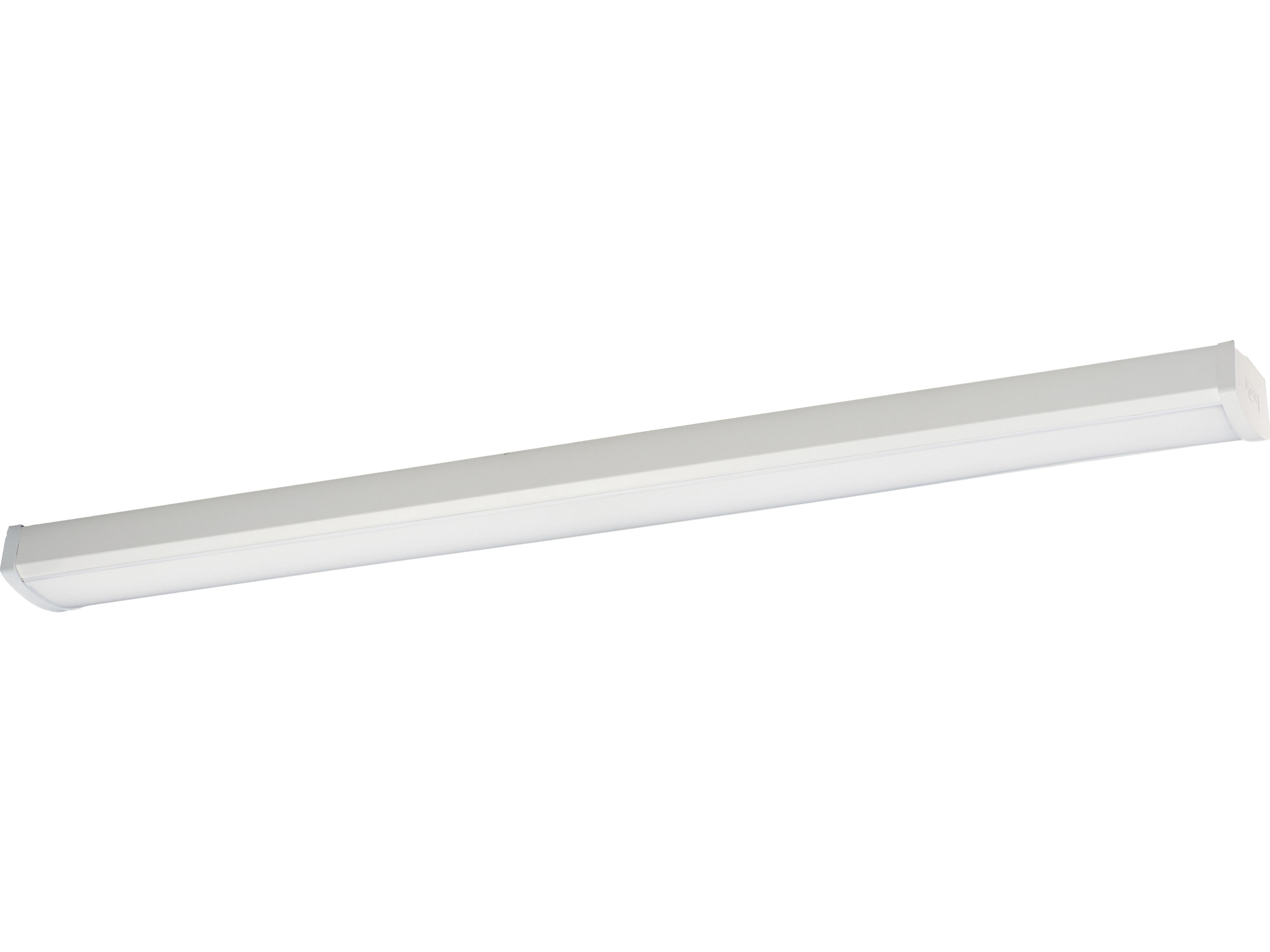 Led Wrap 1- Light White LED Linear Flush Mount