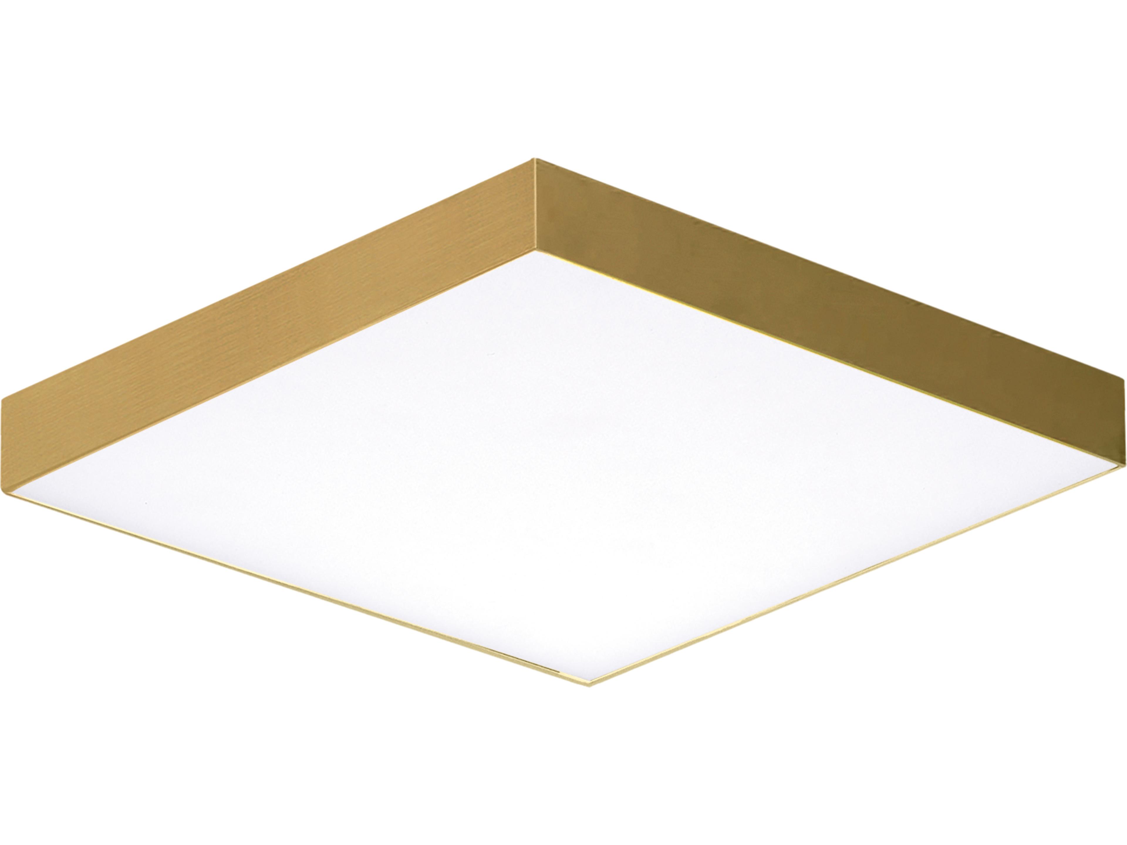 Trim 1- Light Satin Brass Flush Mount
