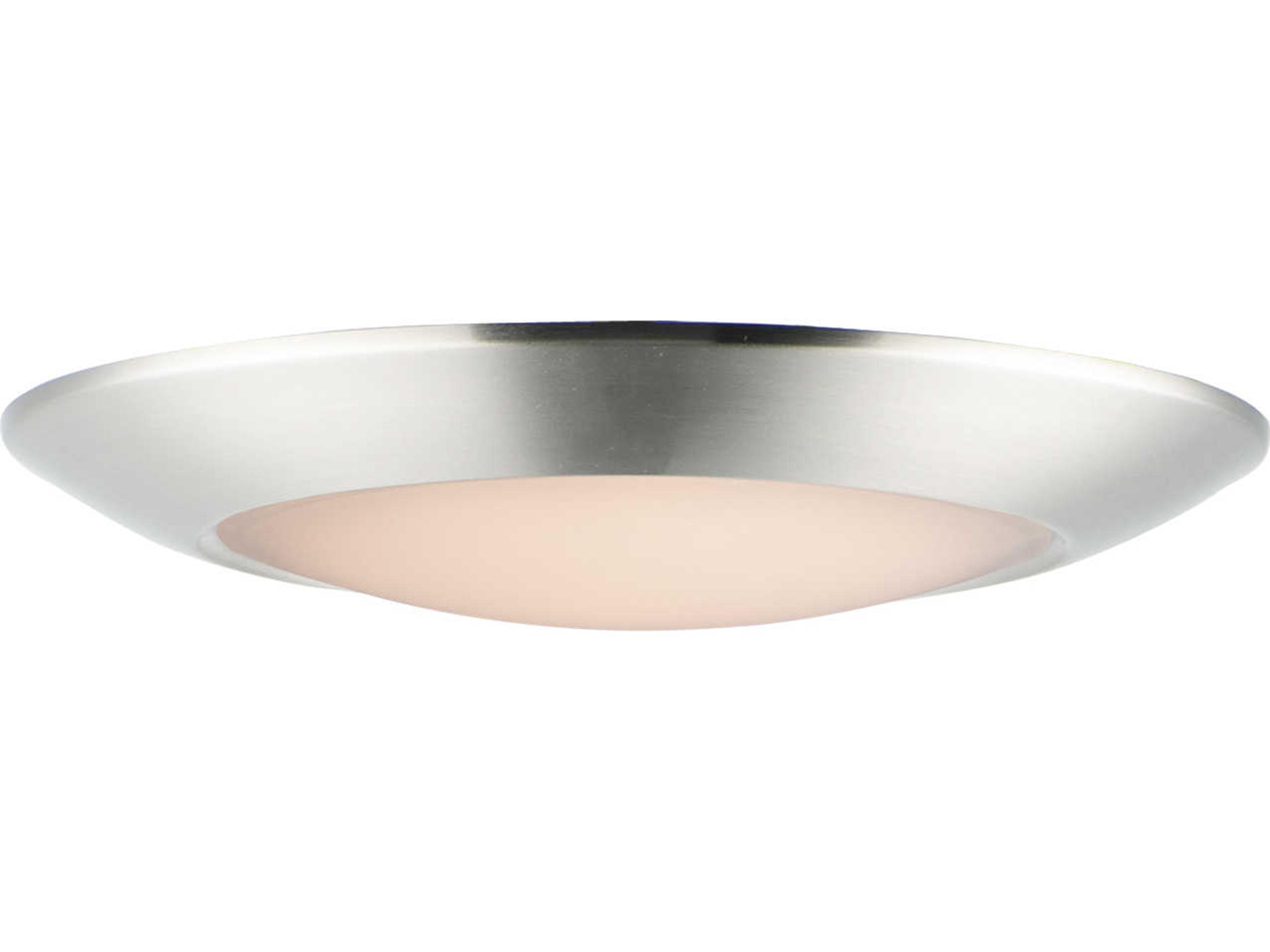 Diverse 1-Light Bronze LED Bowl Flush Mount