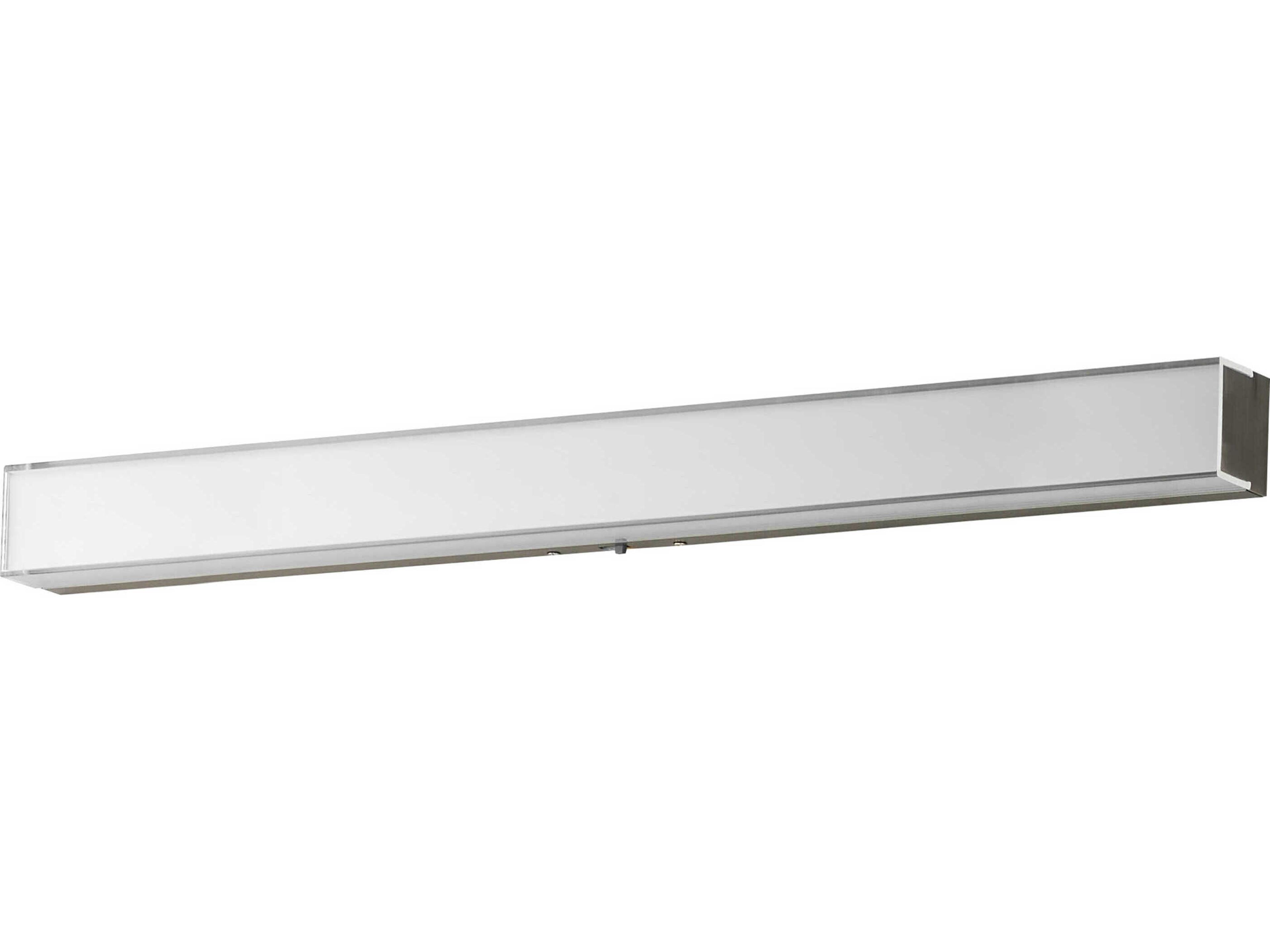 Edge 1-Light Satin Nickel Vanity Light