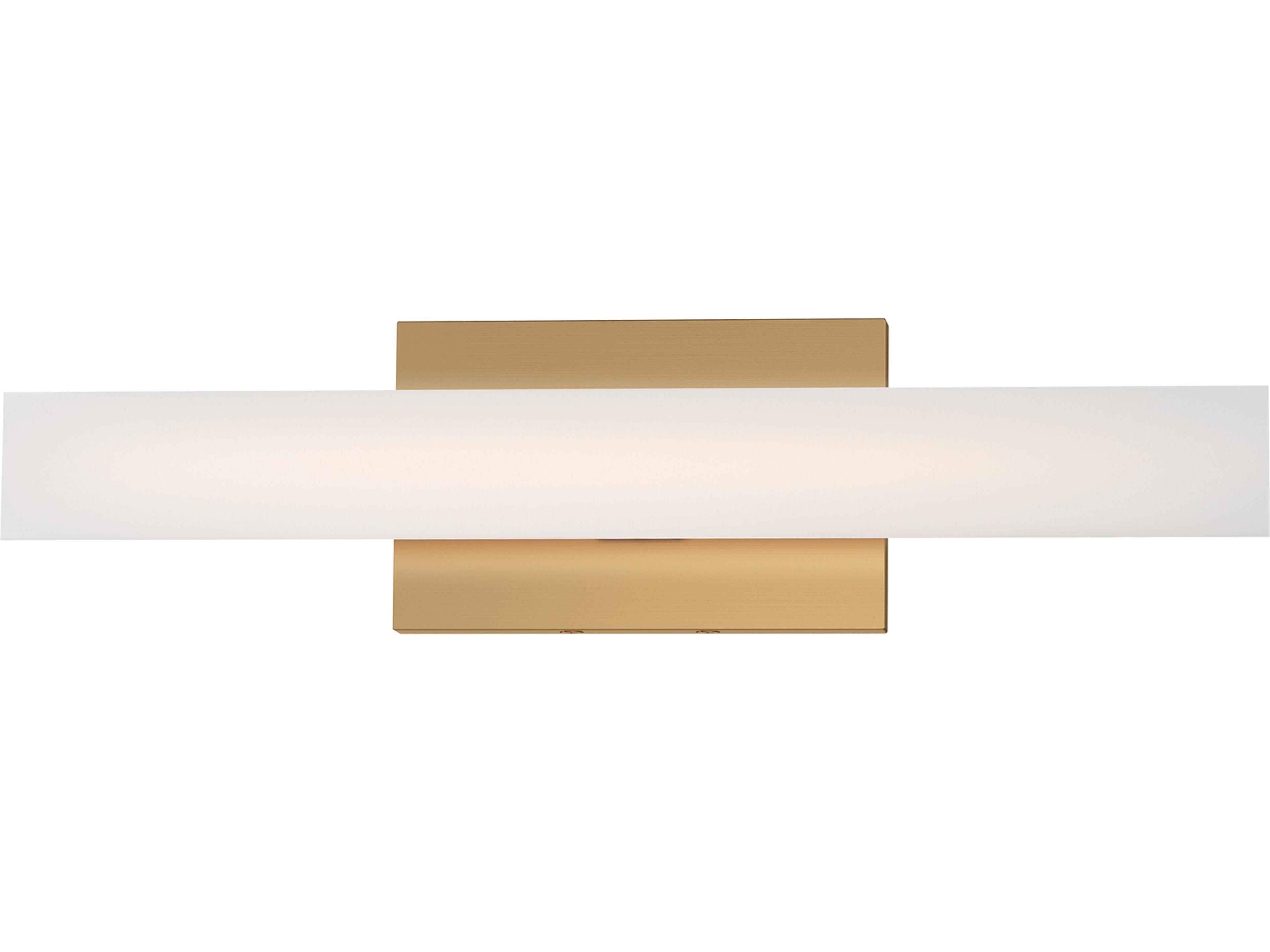 Vogue 1- Light Natural Aged Brass Vanity