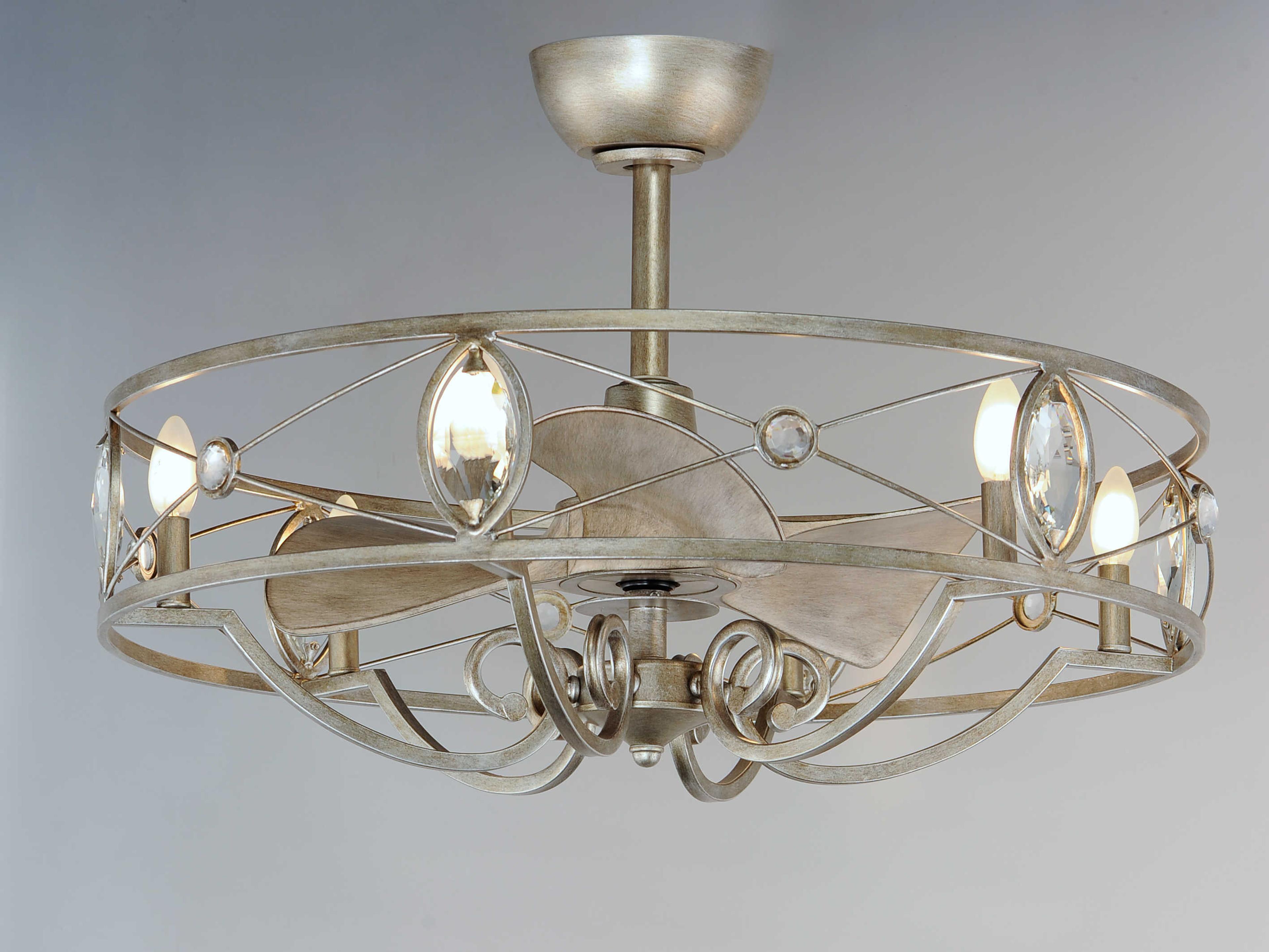 Maxim Lighting Solitaire 6 - Light 31" LED Ceiling Fan