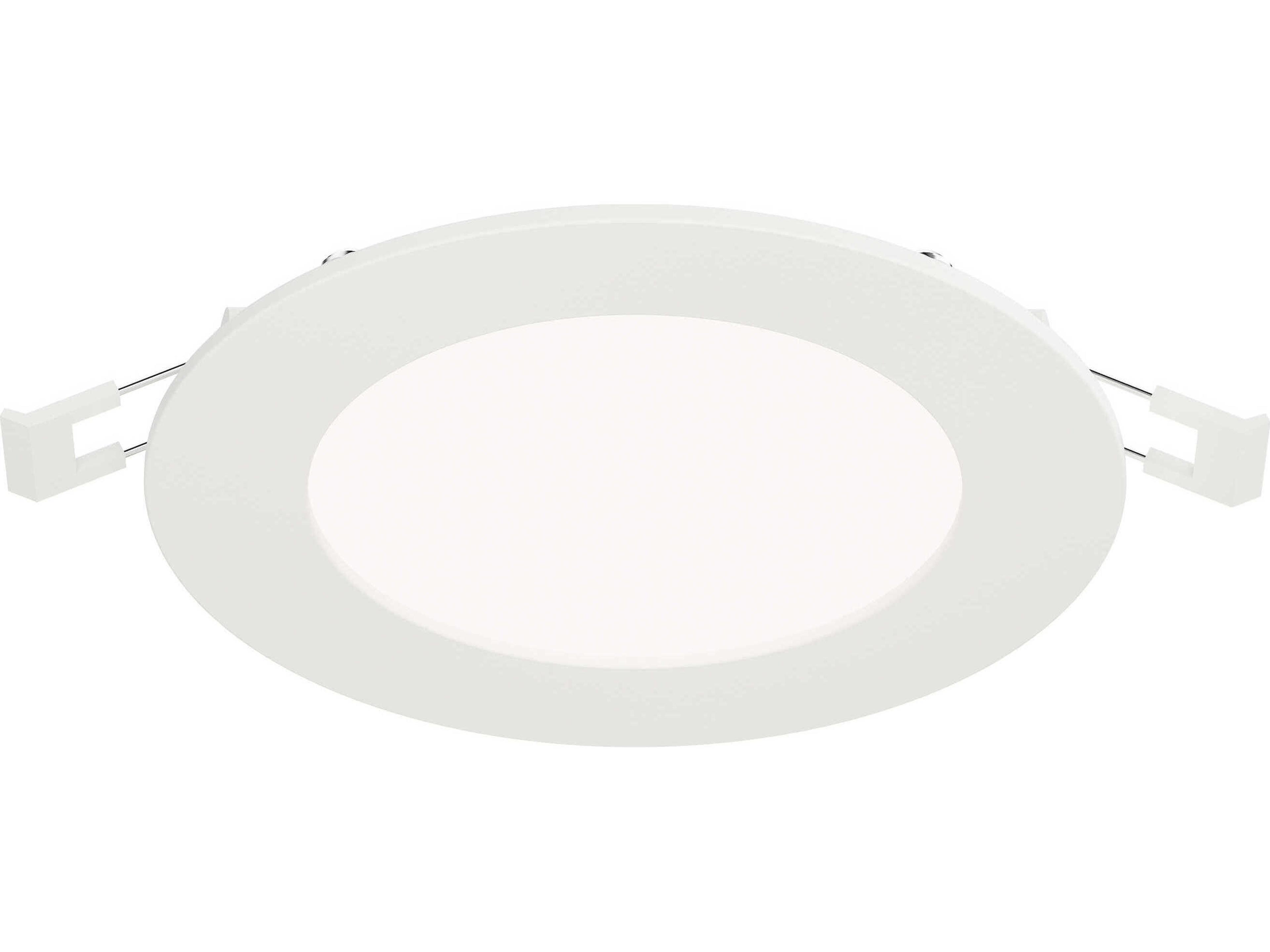 Maxim Lighting Slim 1-Light White Round Recessed Light