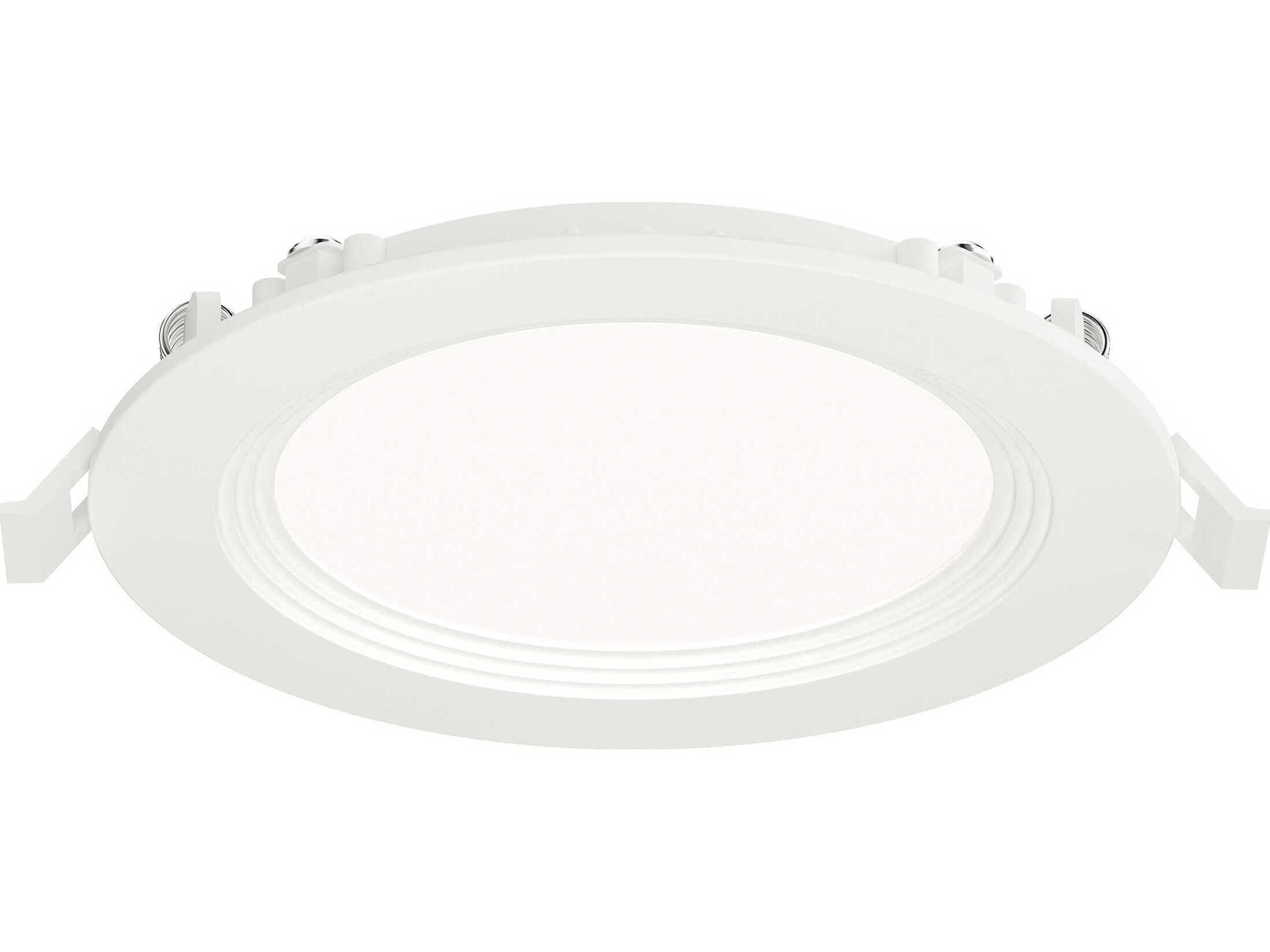 Maxim Lighting Slim Baffle 1-Light White Round Recessed Light