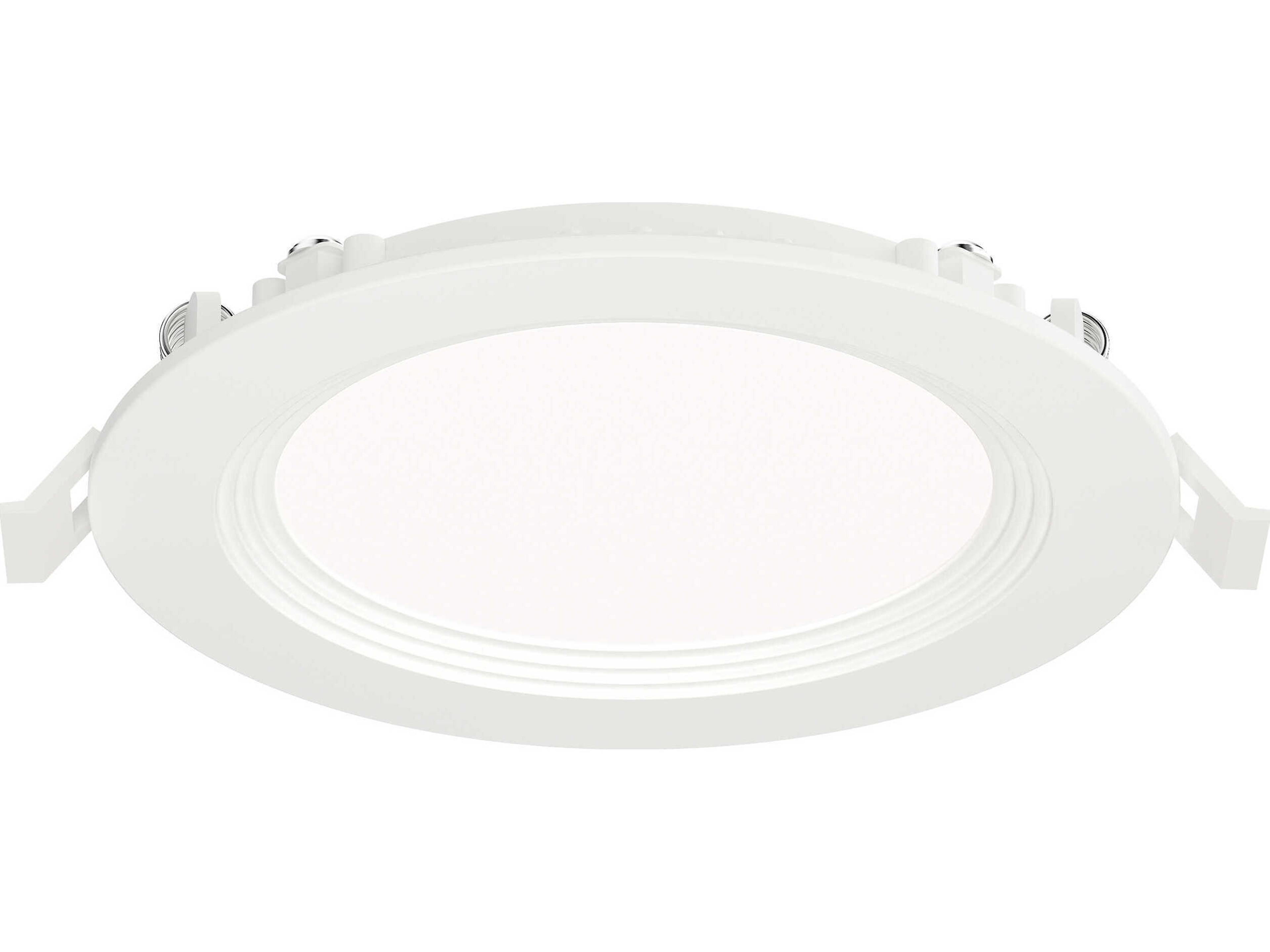 Maxim Lighting Slim Baffle 1-Light White Round Recessed Light
