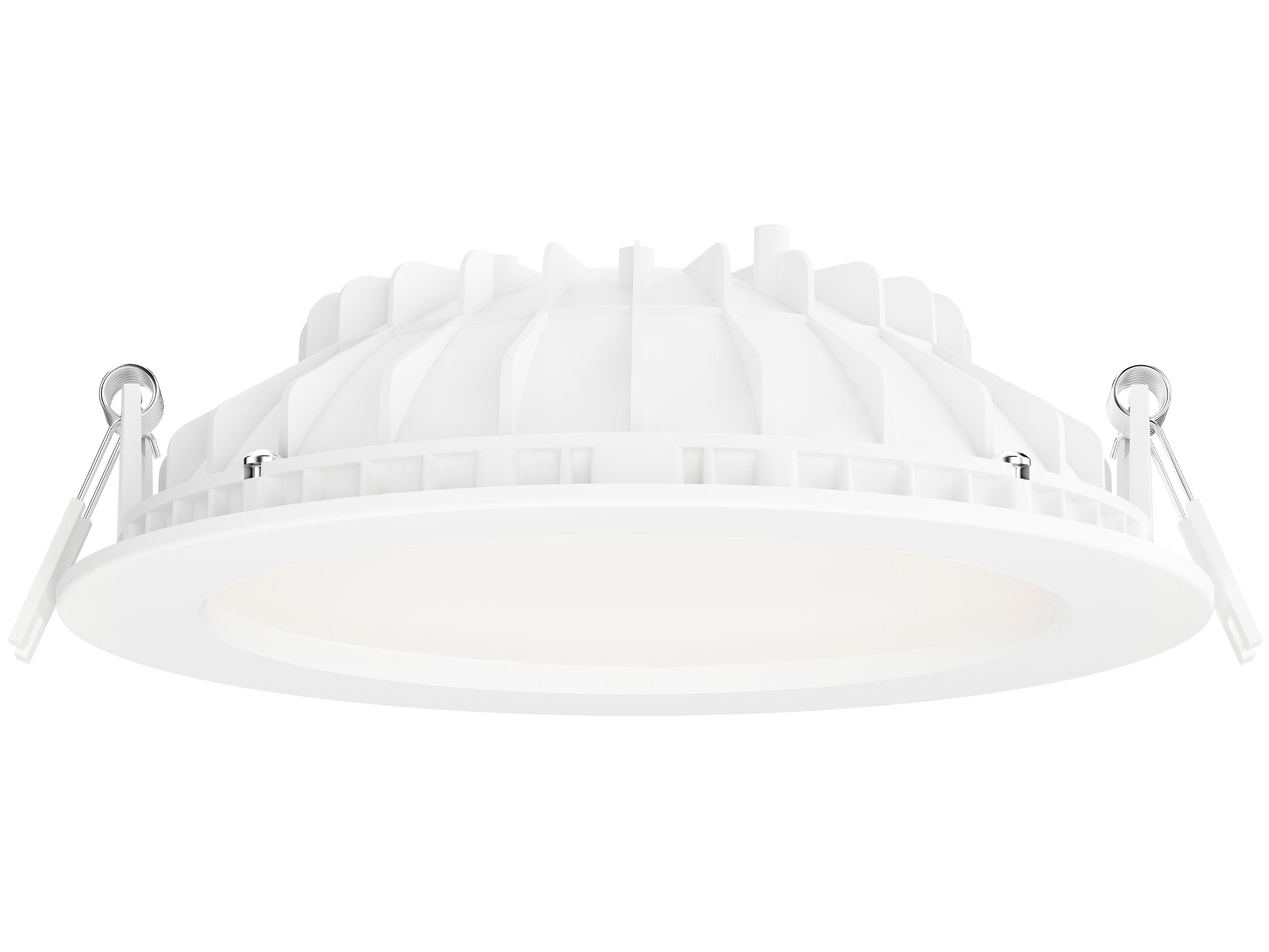 Maxim Lighting Cove 1-Light White Round Recessed Light