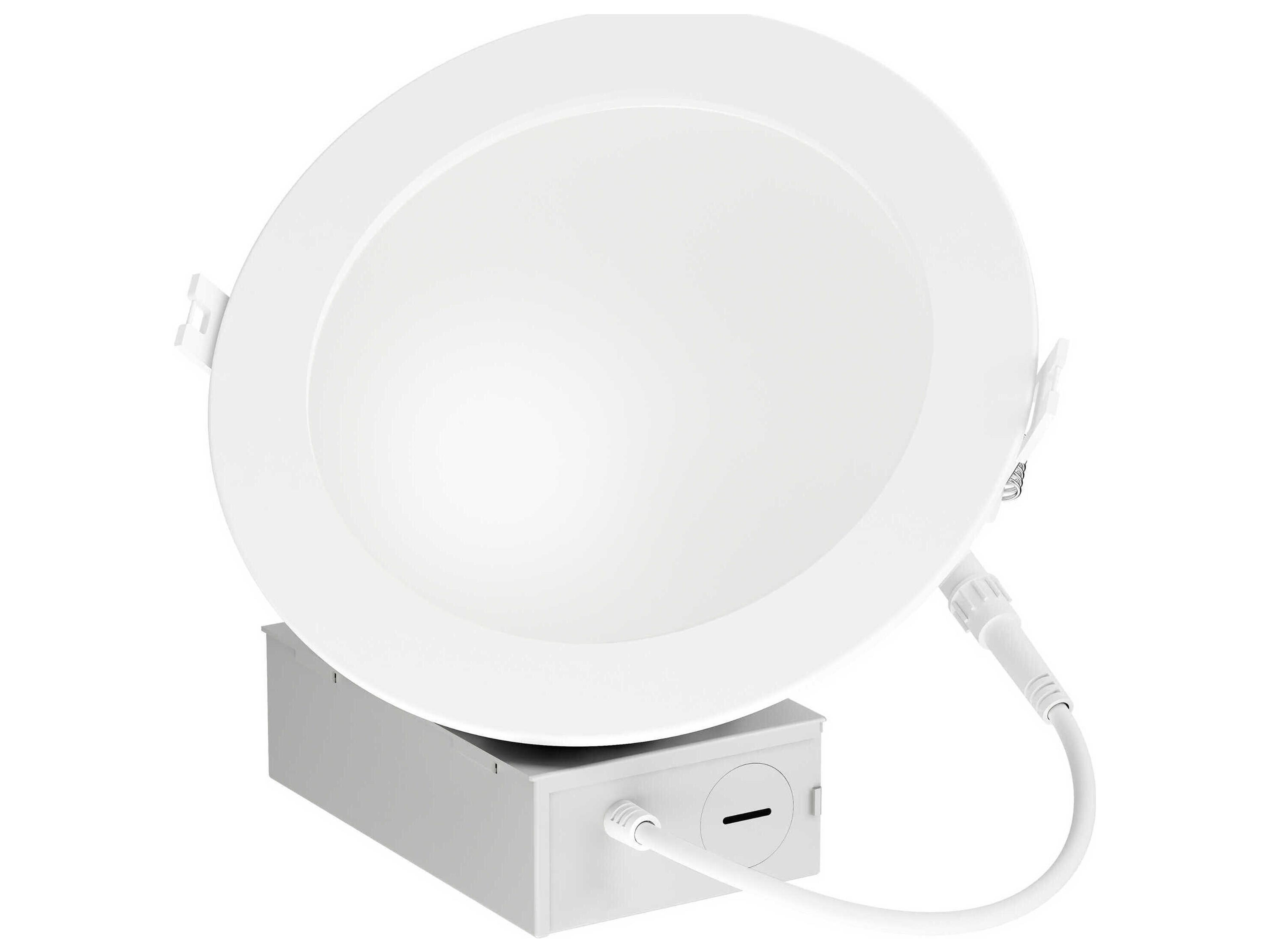 Maxim Lighting Cove 1-Light White Round Recessed Light