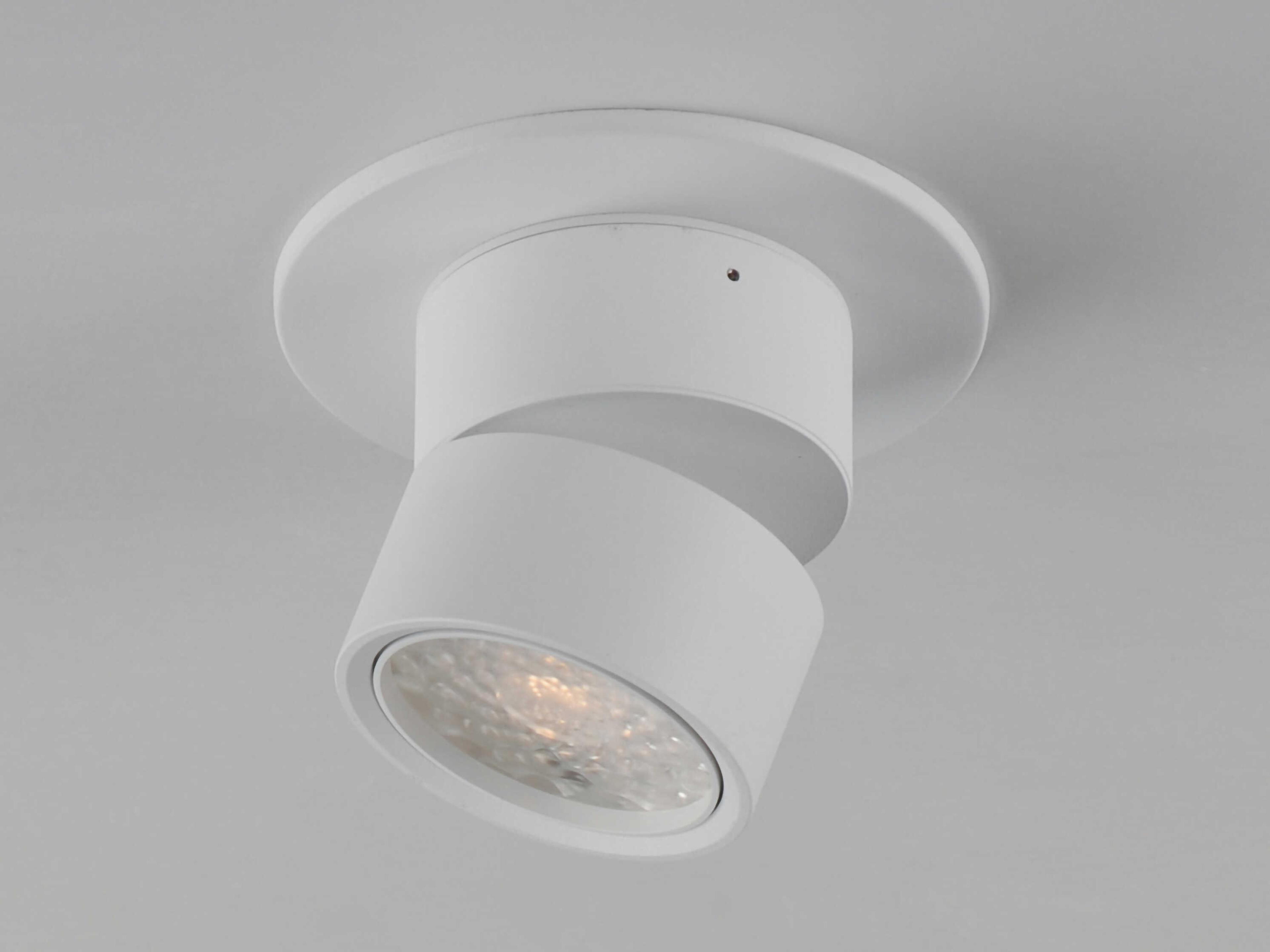 Maxim Lighting Swinger 1-Light White Flush Mount