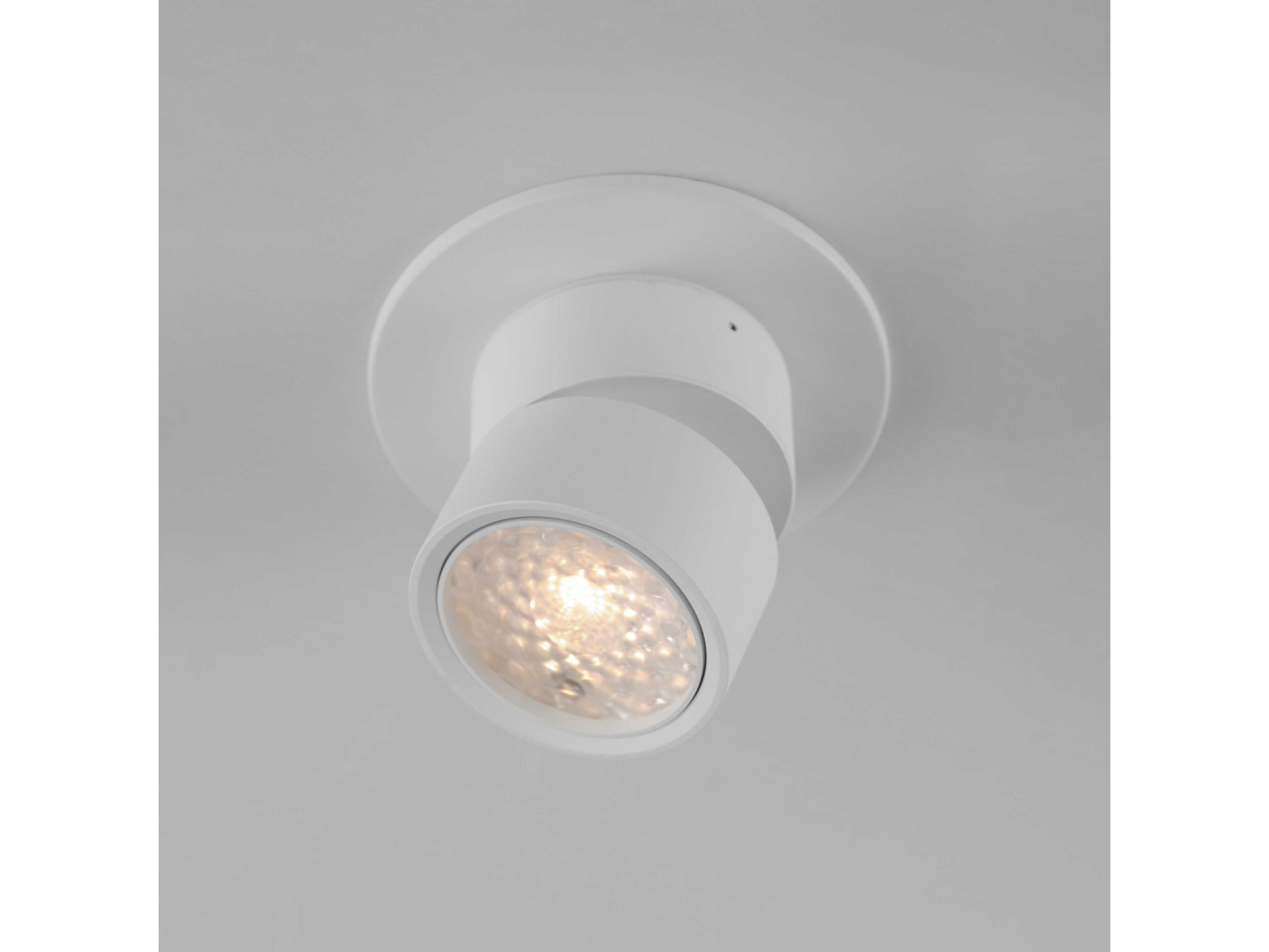 Maxim Lighting Swinger 1-Light White Flush Mount