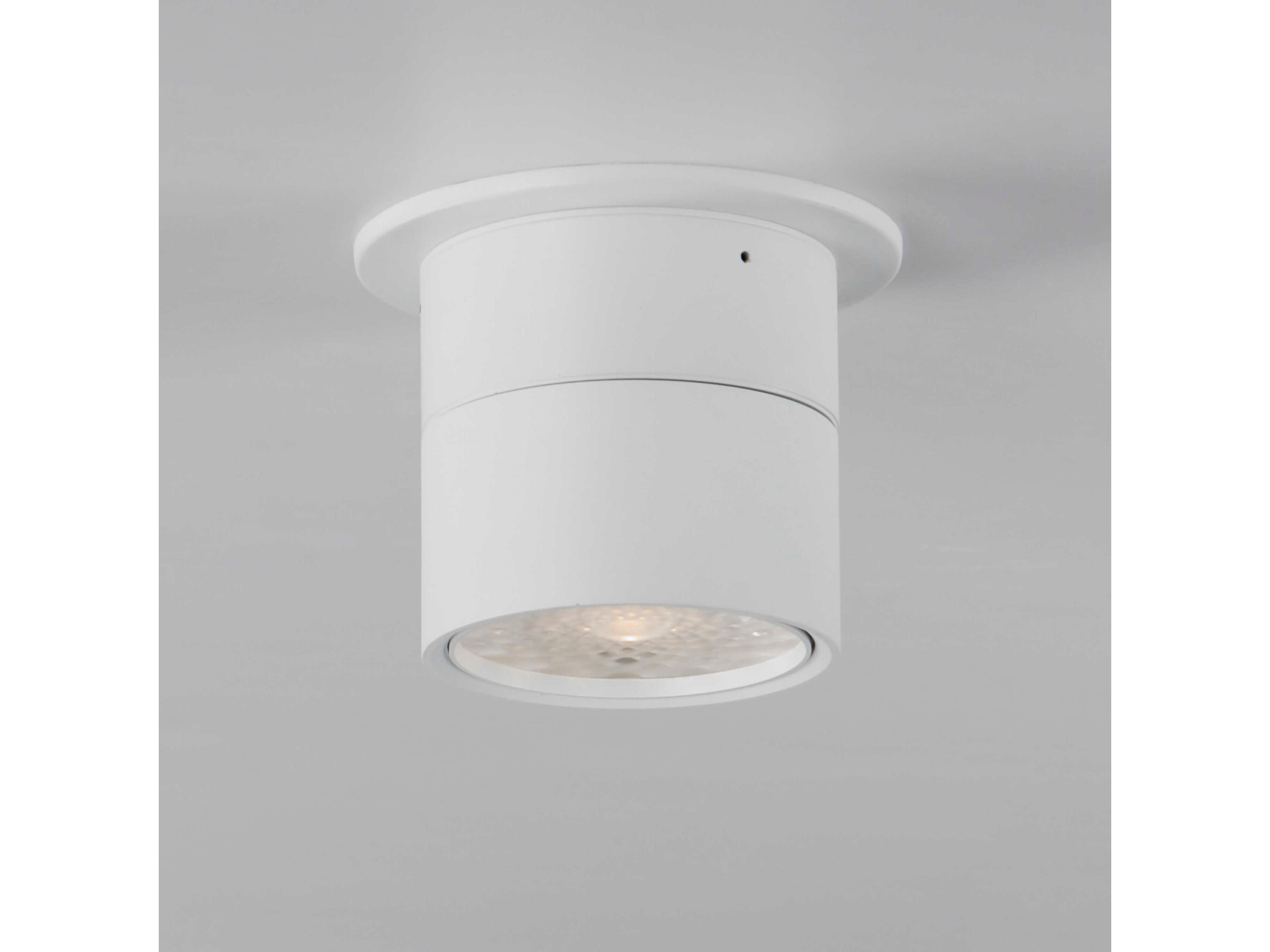 Maxim Lighting Swinger 1-Light White Flush Mount