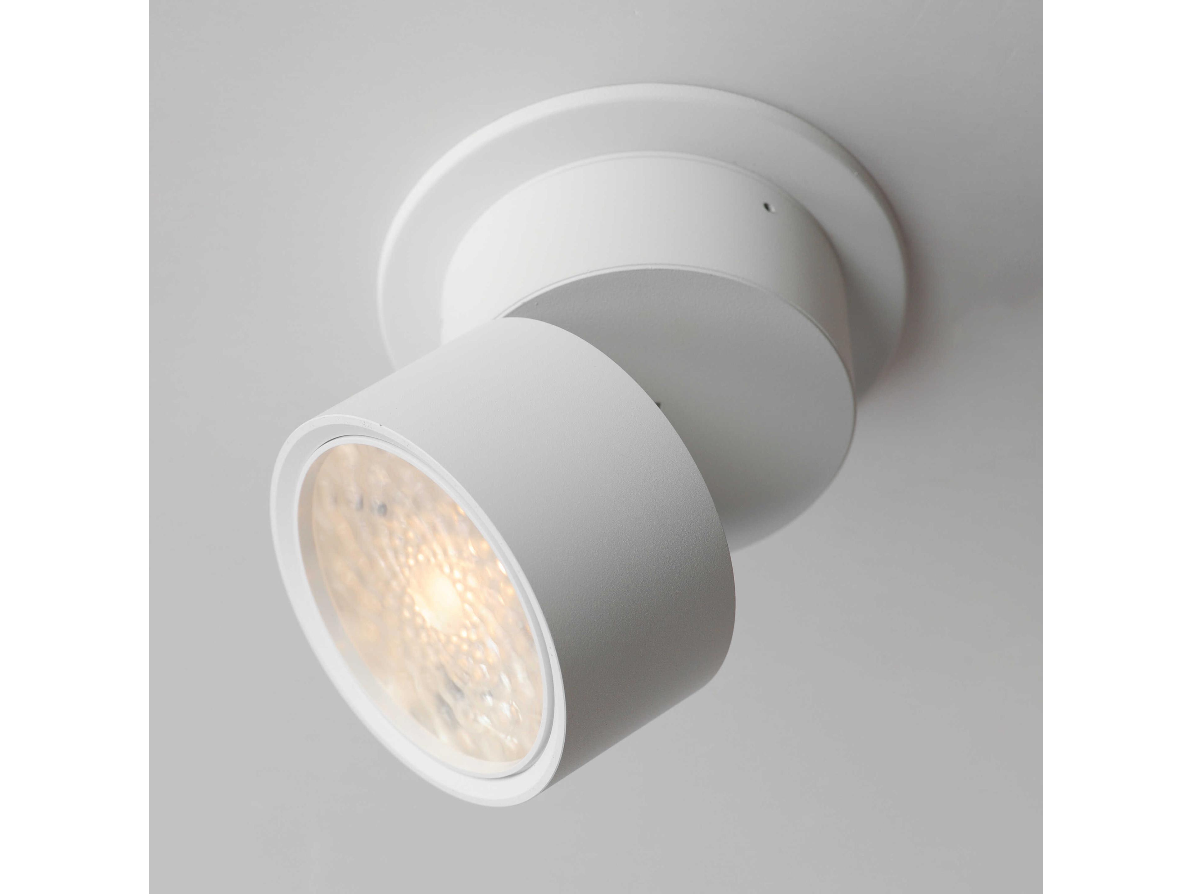 Maxim Lighting Swinger 1-Light White Flush Mount