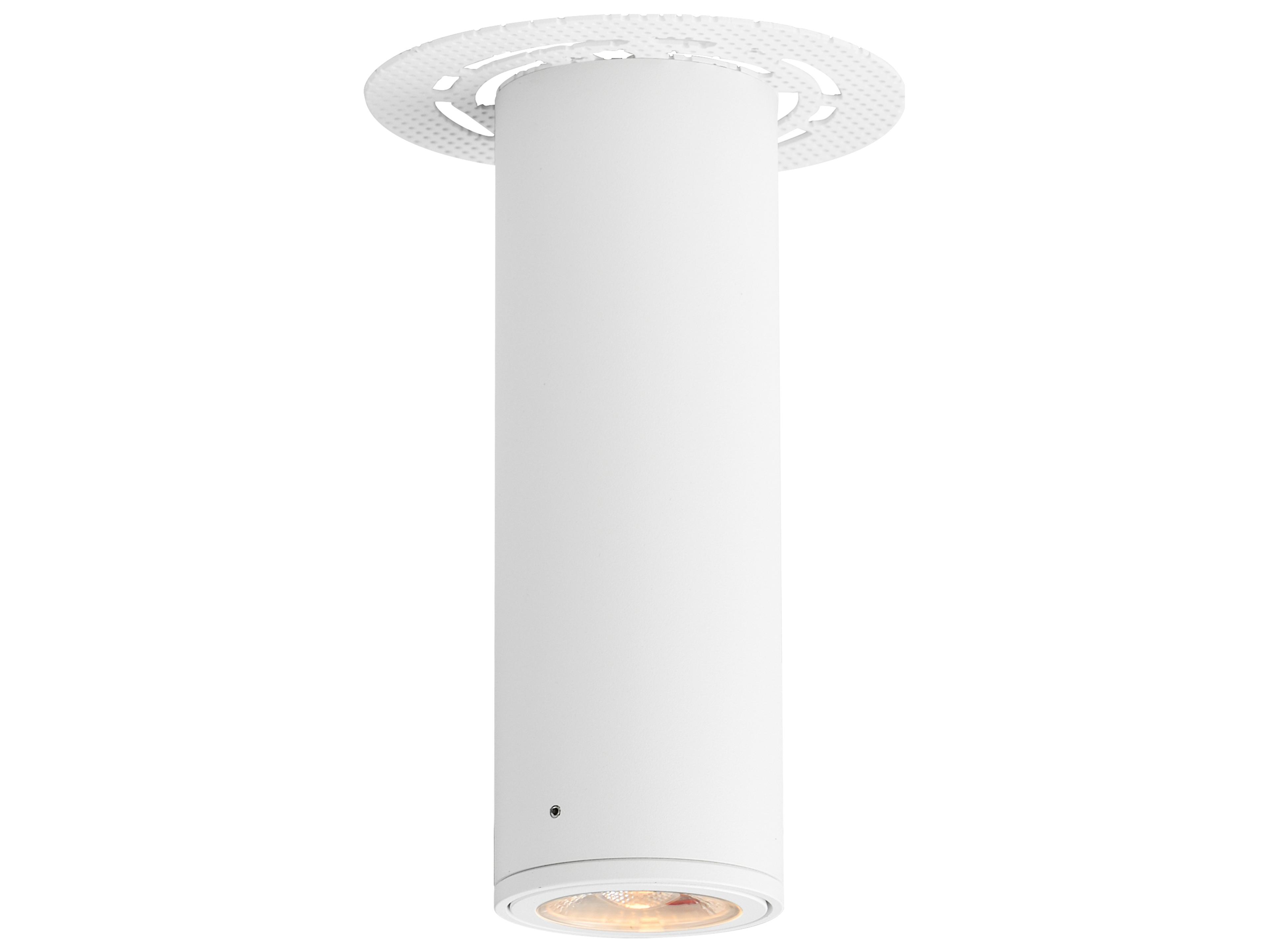 Maxim Lighting Fulcrum 1- Light White Cylinder Flush Mount