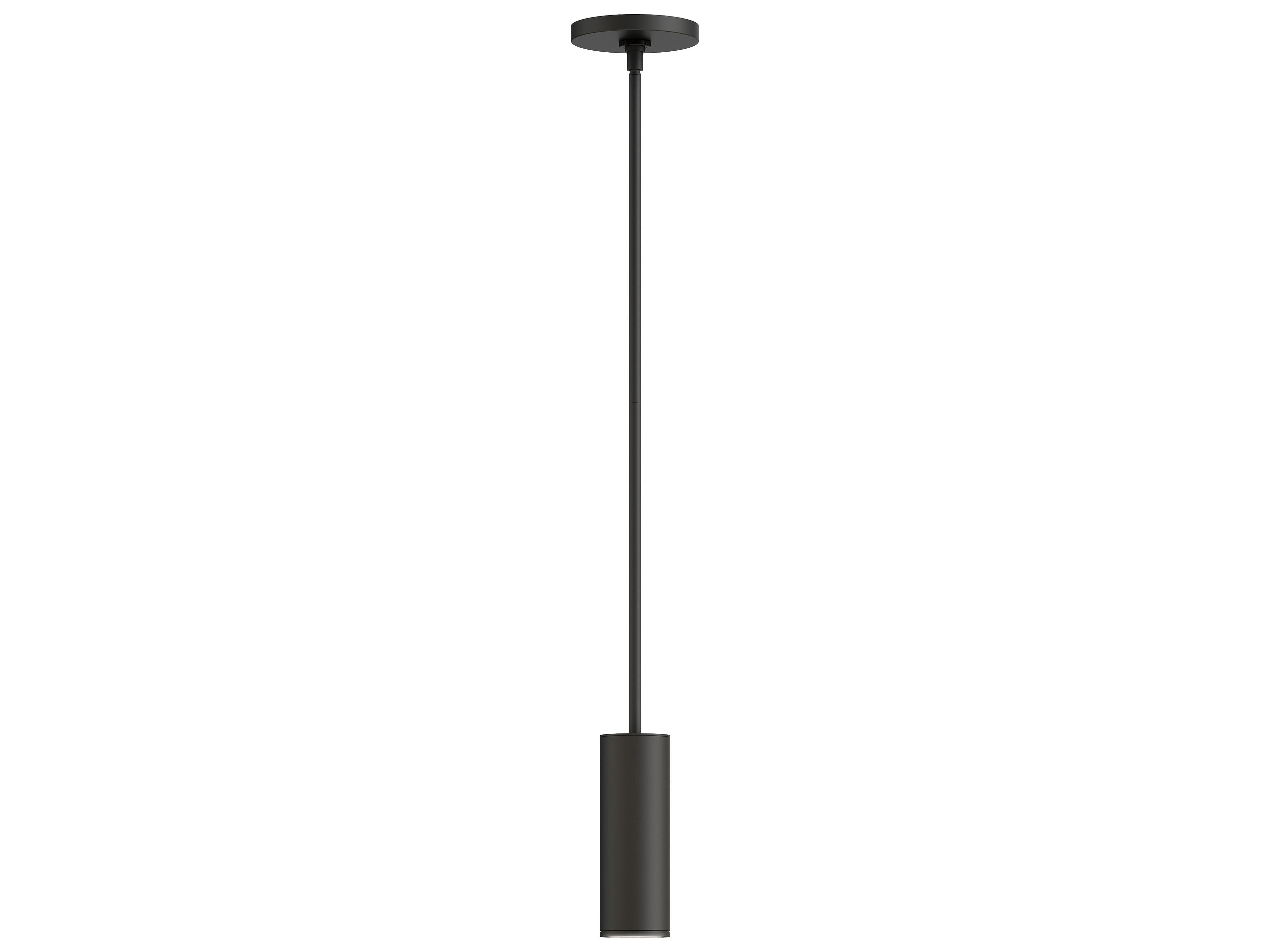 Fulcrum 1- Light Black Cylinder Mini Pendant