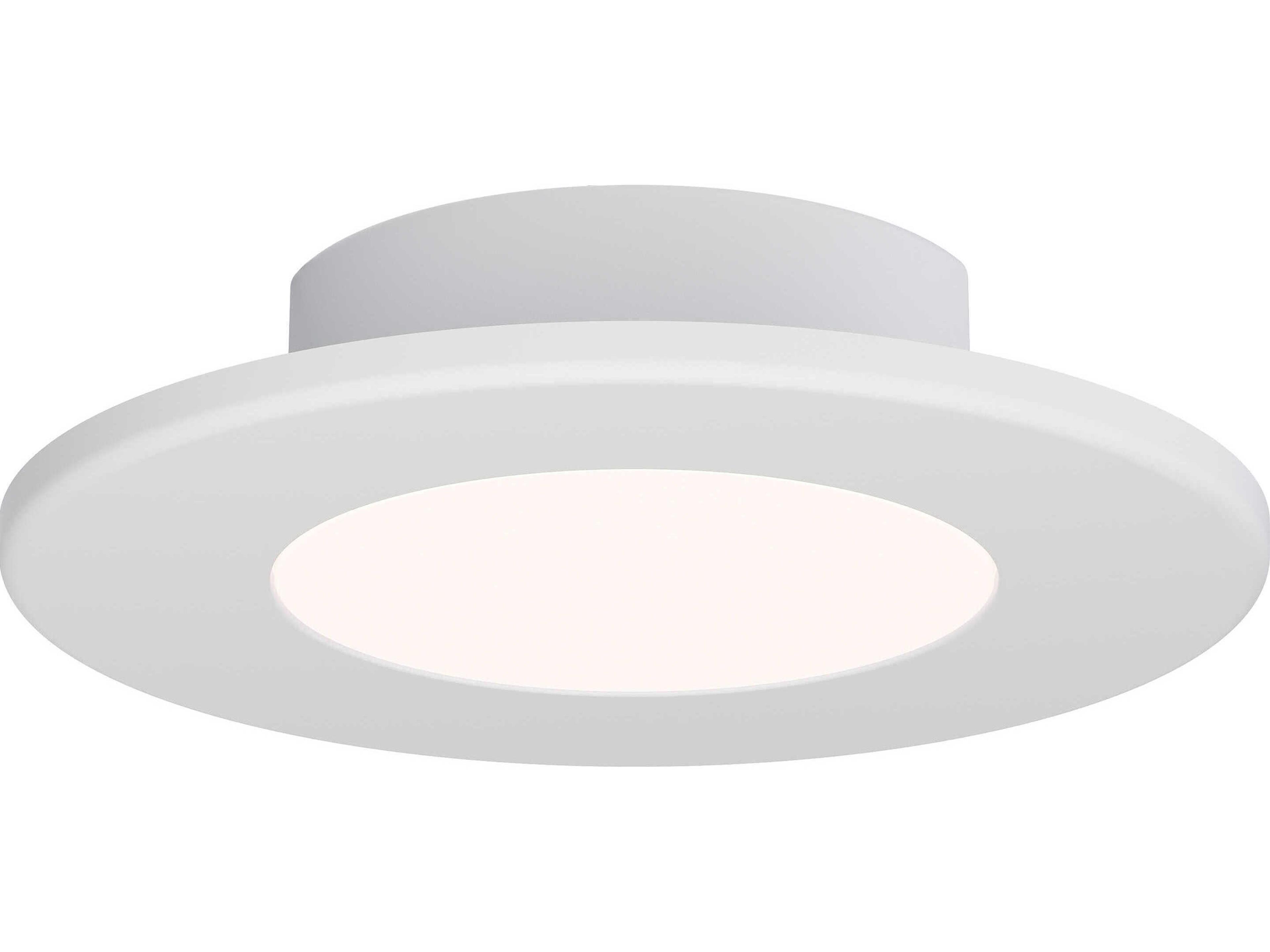 Snug White Round Recessed Light