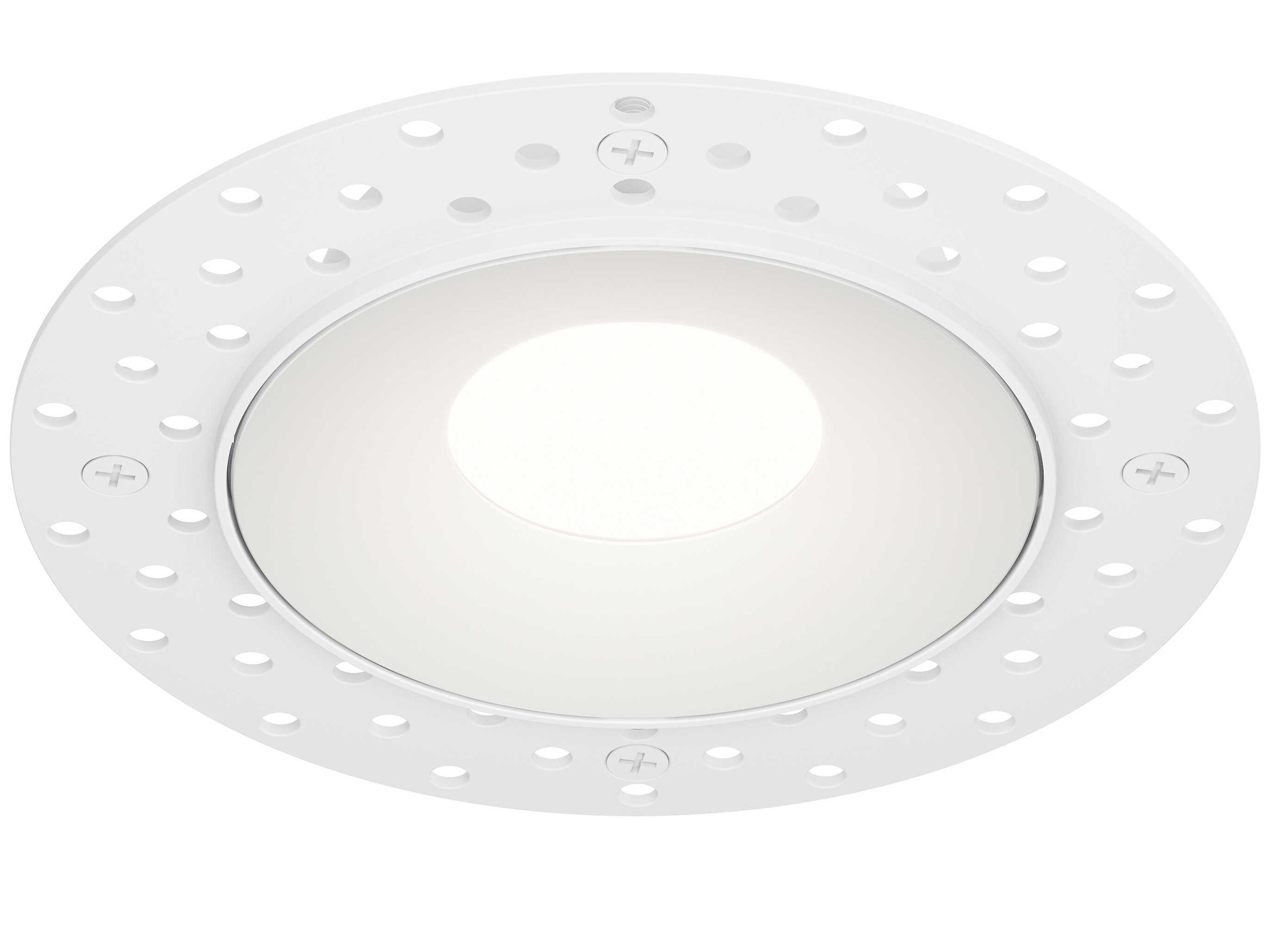 Crisp White Round Under Cabinet Light