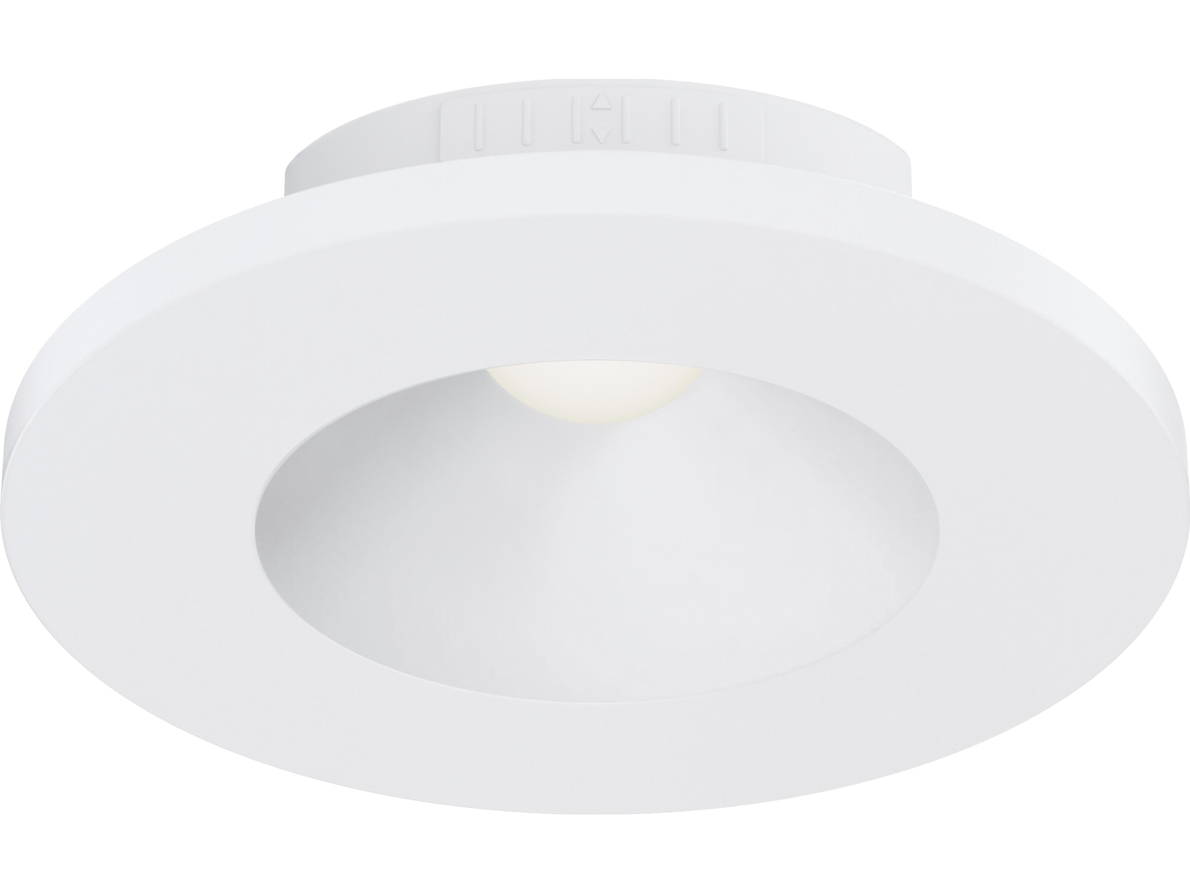 Snug 1- Light White LED Round Recessed