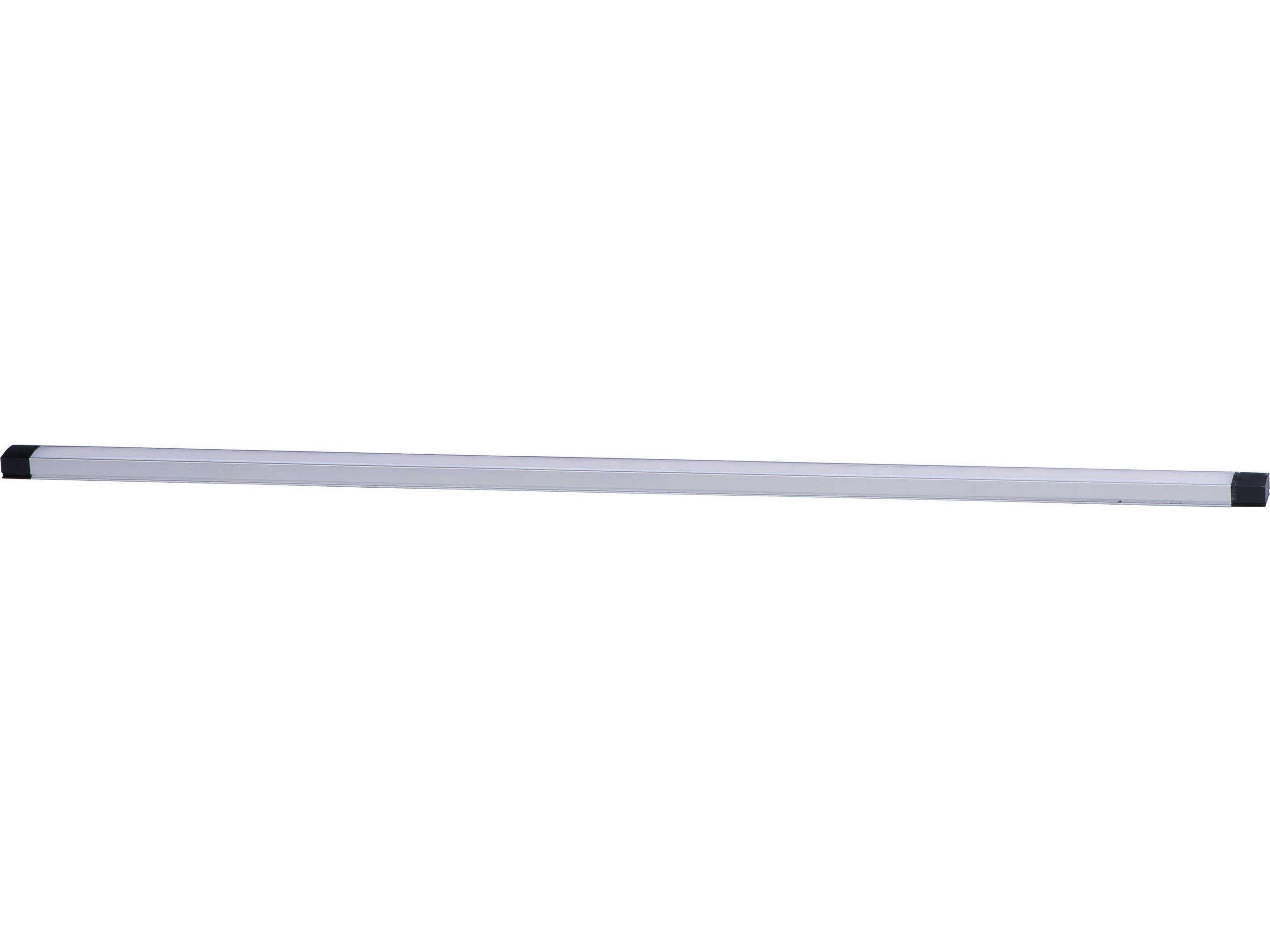 Countermax Brushed Aluminum 3000K Silver LED Linear Under Cabinet Light