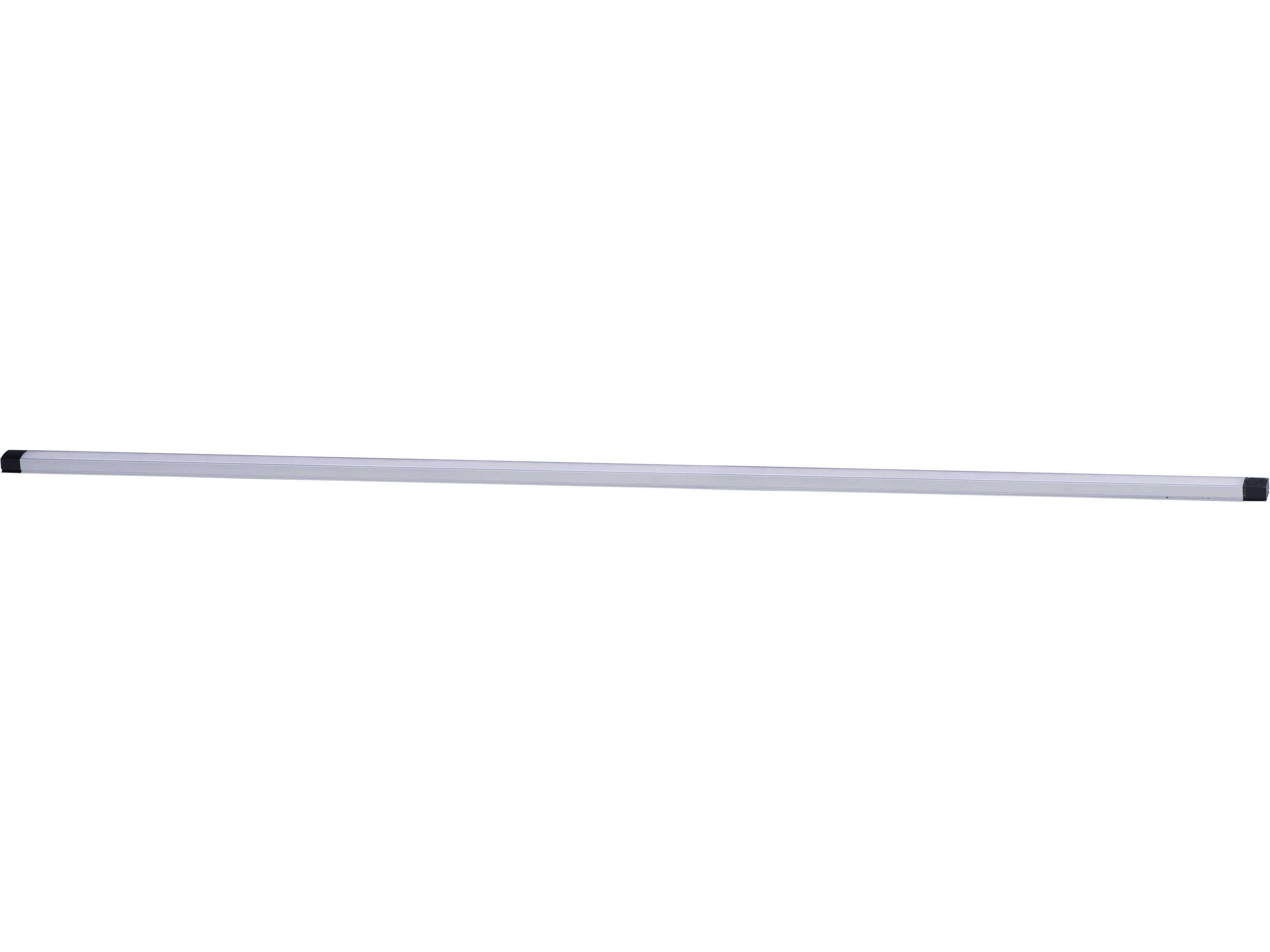 Countermax Brushed Aluminum 3000K Silver LED Linear Under Cabinet Light