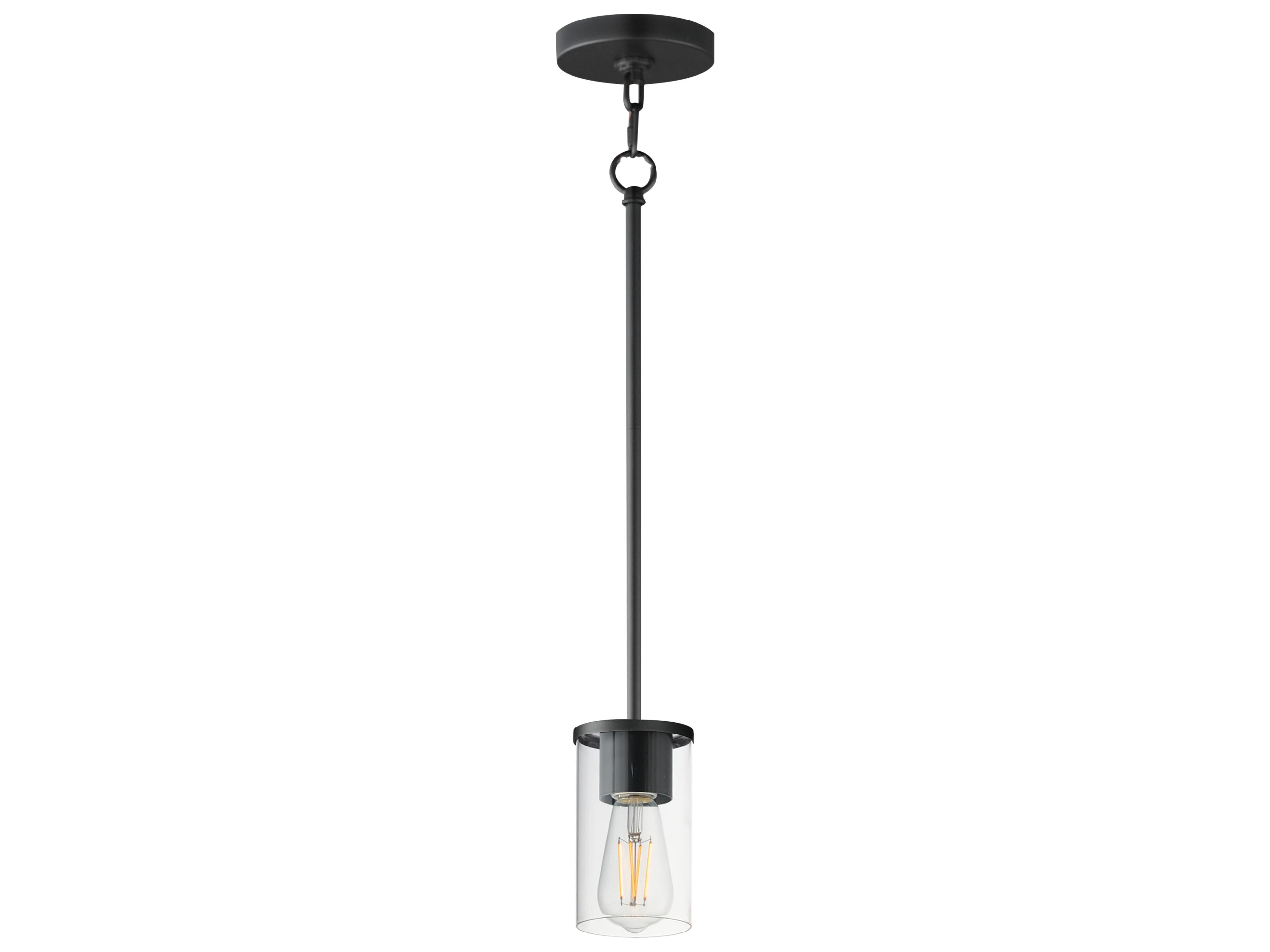 Lateral 1- Light Black Cylinder Mini Pendant