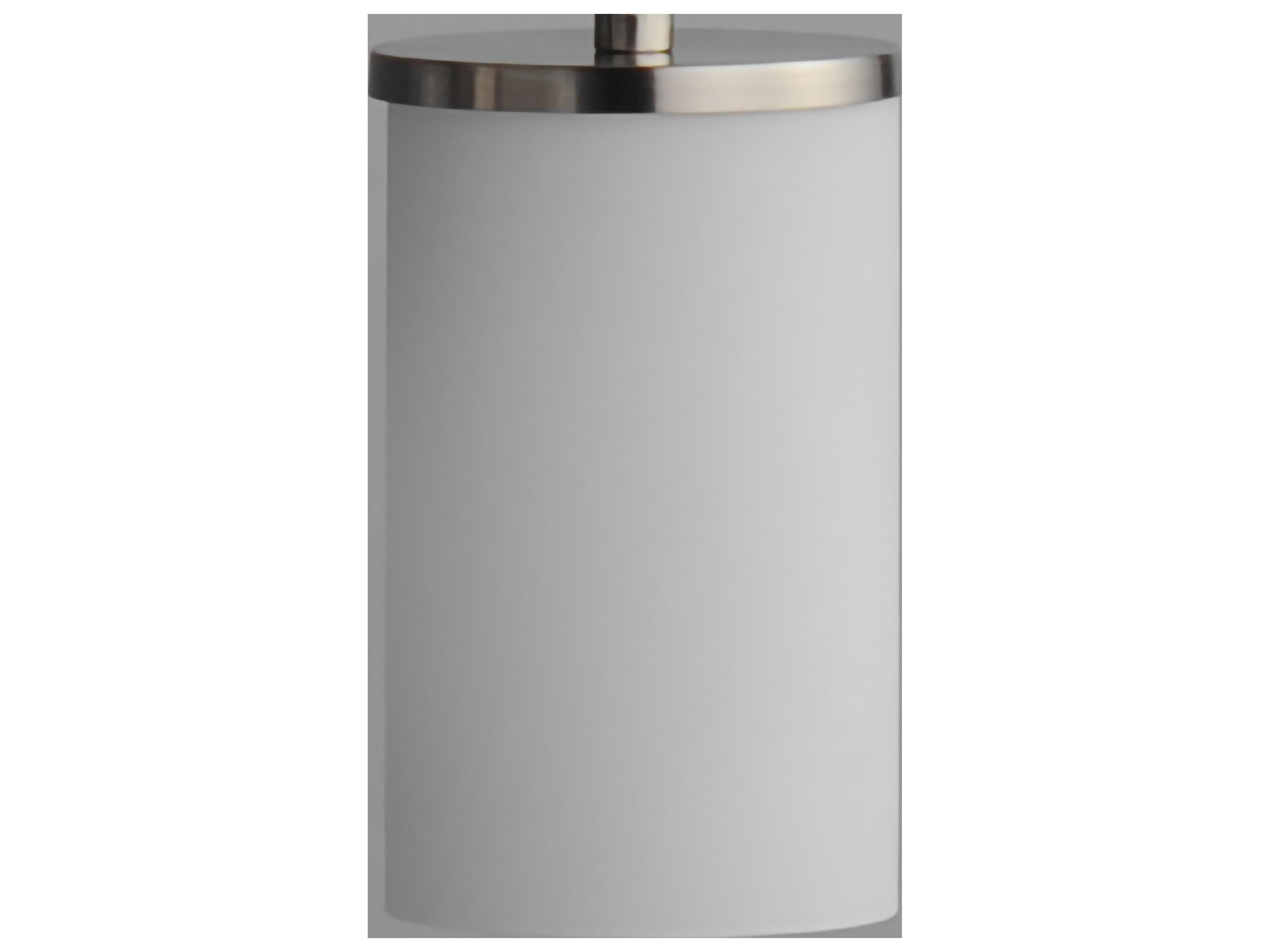 Maxim Lighting Lateral 1- Light Satin Nickel Cylinder Mini Pendant