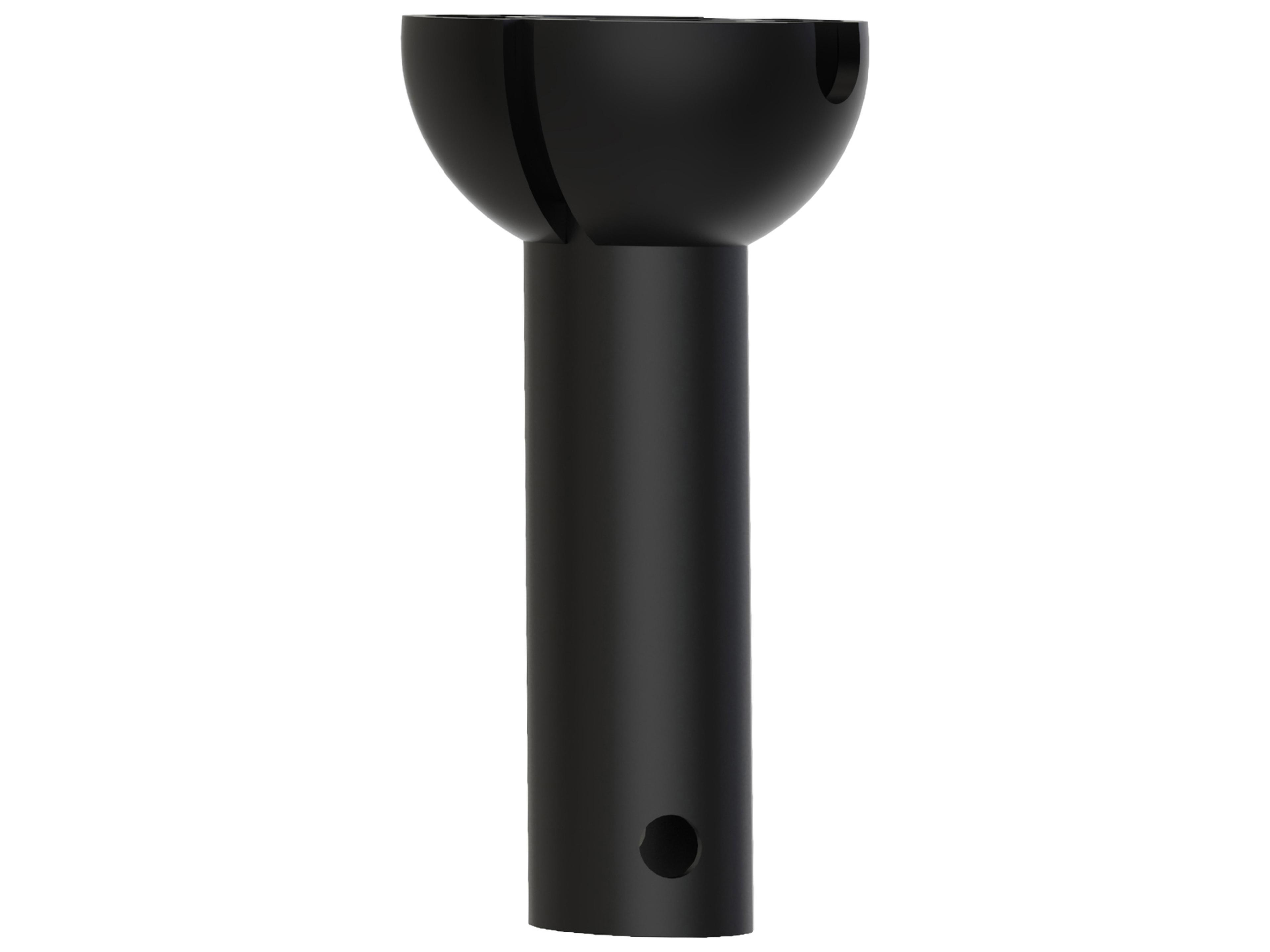 4" Down Rod w/ Ball Joint, 89909, 994459, Black